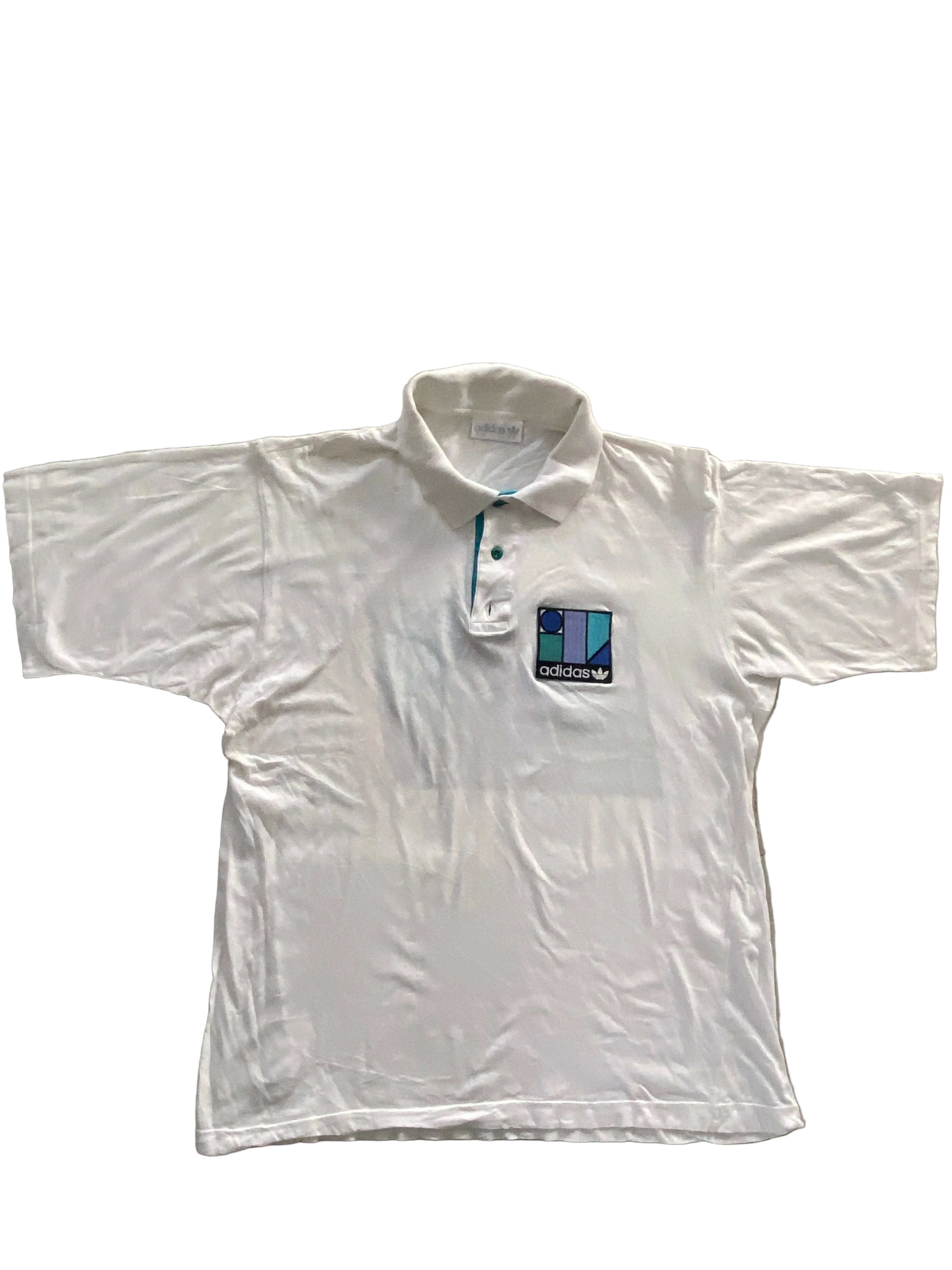 Polo de tennis ADIDAS- Ivan LENDL - Année 80 - COLLECTOR Rare