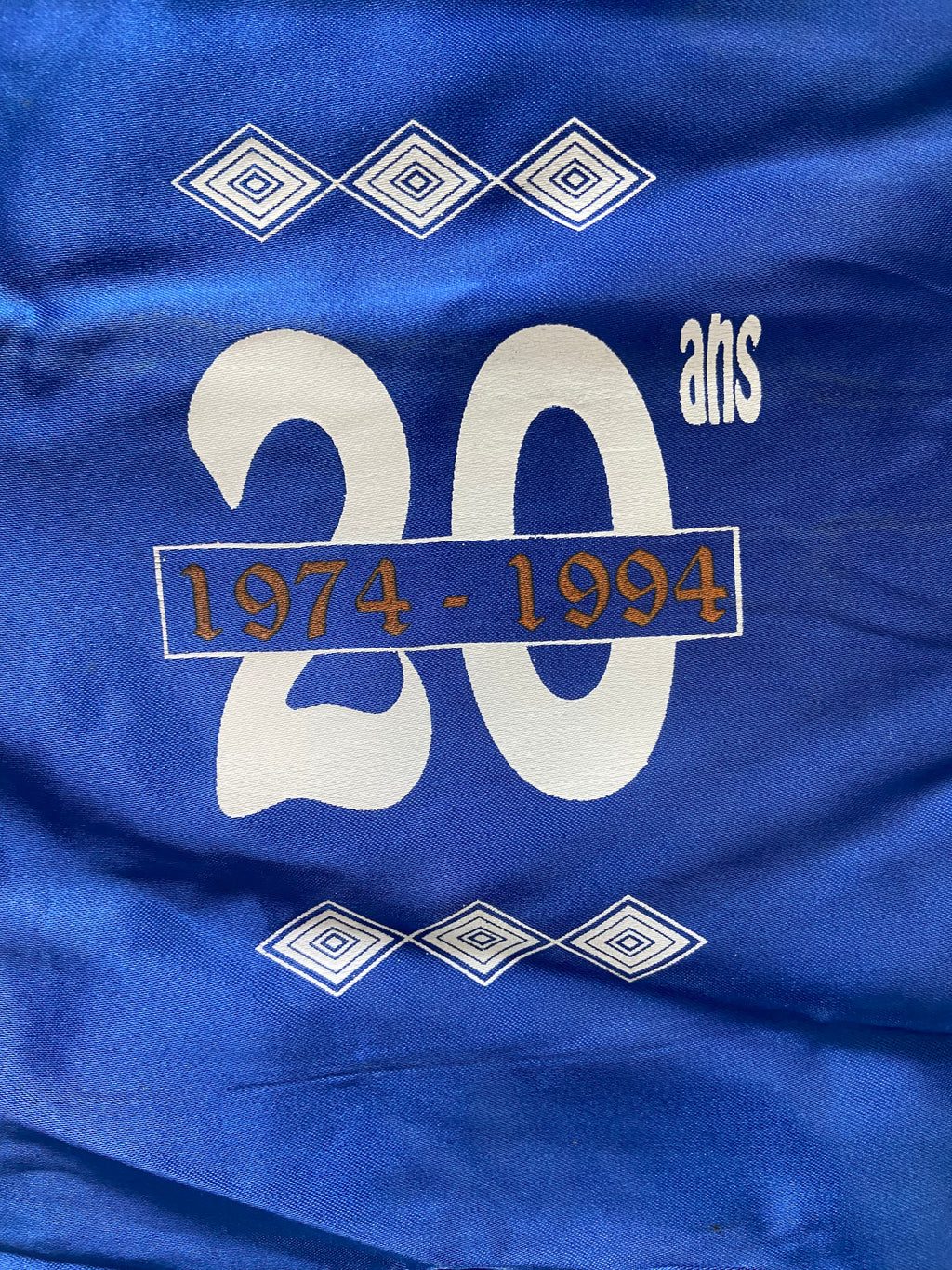 Echarpe de foot de MONTPELLIER MHSC 20ans du Groupe BUTTE PAILLADE Scarf Supporter