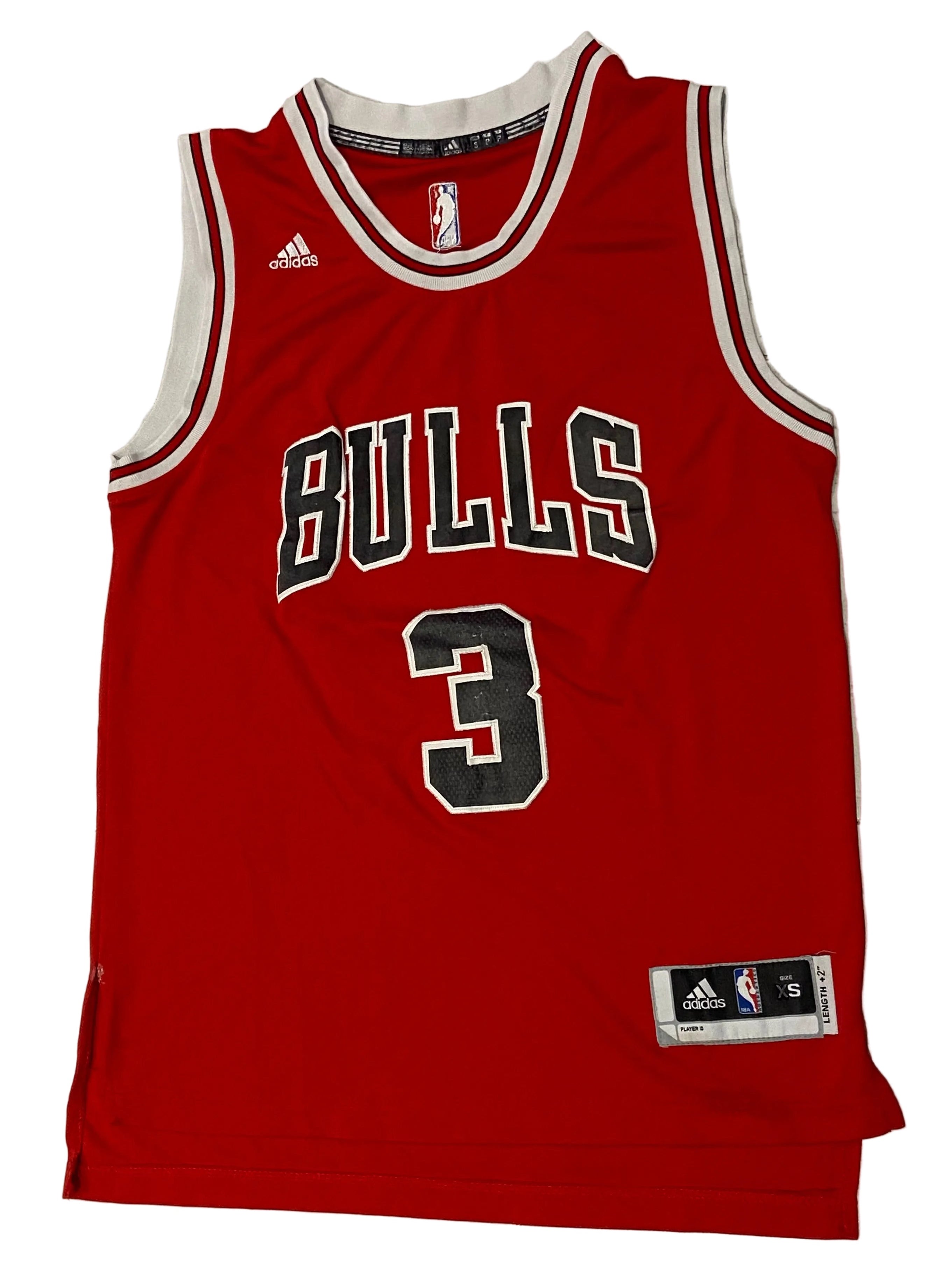 Maillot ADIDAS de BASKET-BALL des CHICAGO BULLS (N.3 WADE) année 2016-17