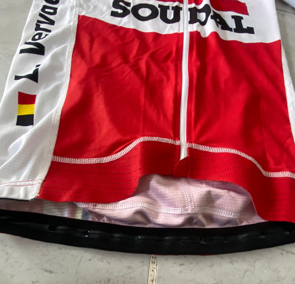 Maillot de cyclisme VERMARC de l’équipe LOTTO-SOUDAL (porté VERVAEKE) année 2015-16