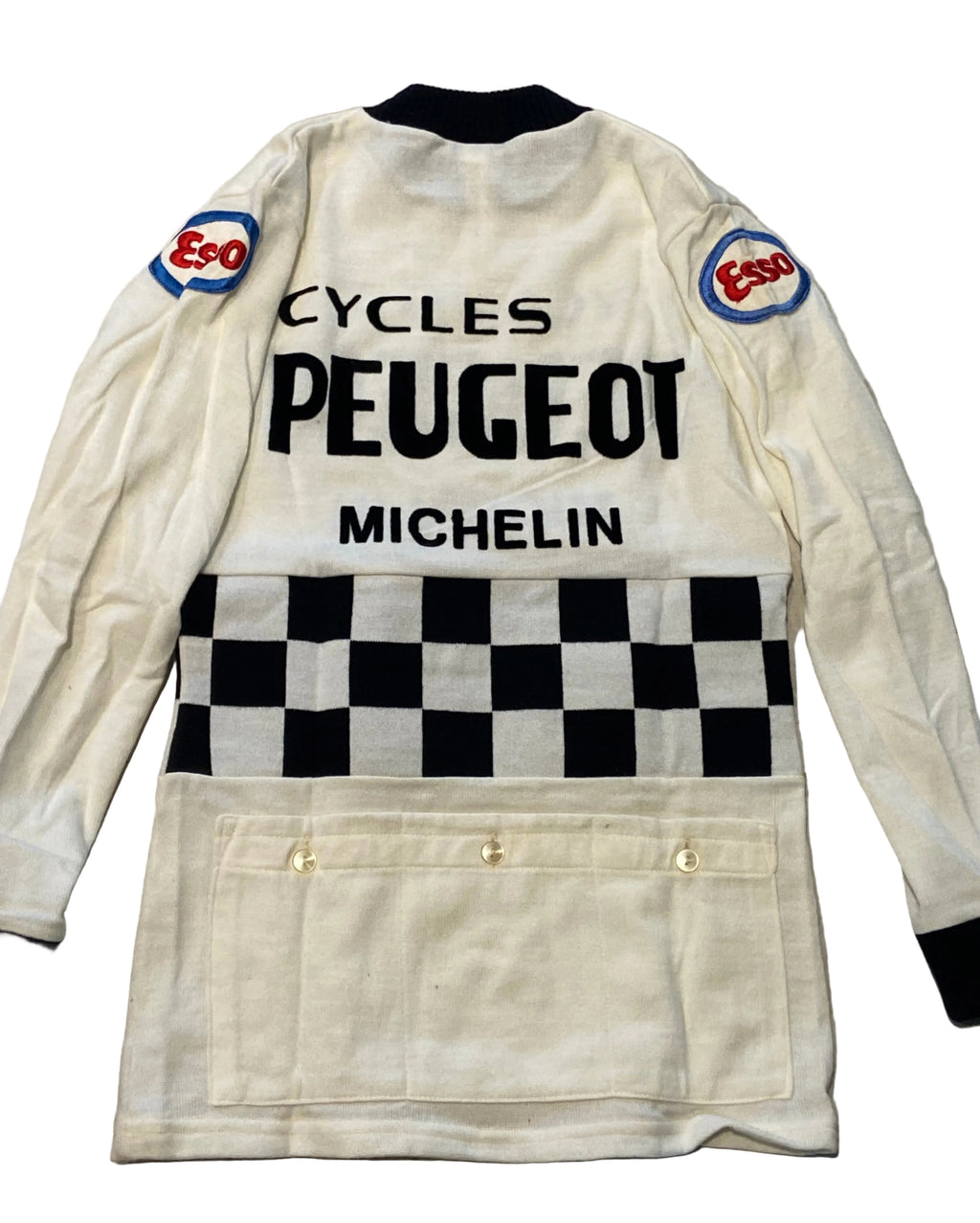 Maillot de cyclisme PEUGEOT MICHELIN (THEVENET/KUIPER…) année 1978-79