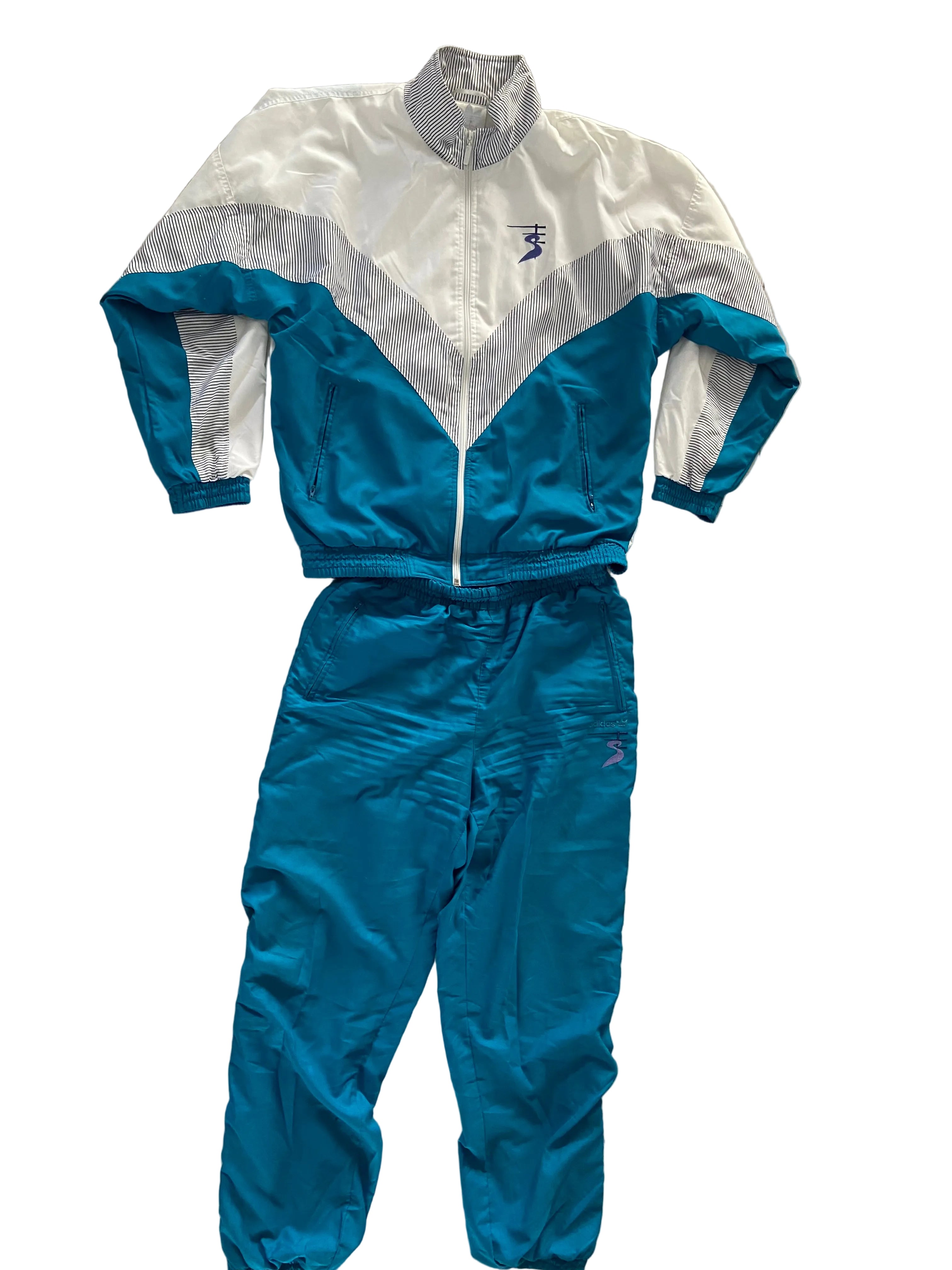 Ensemble Survêtement complet  ADIDAS Stefan EDBERG - Année 90 - COLLECTOR