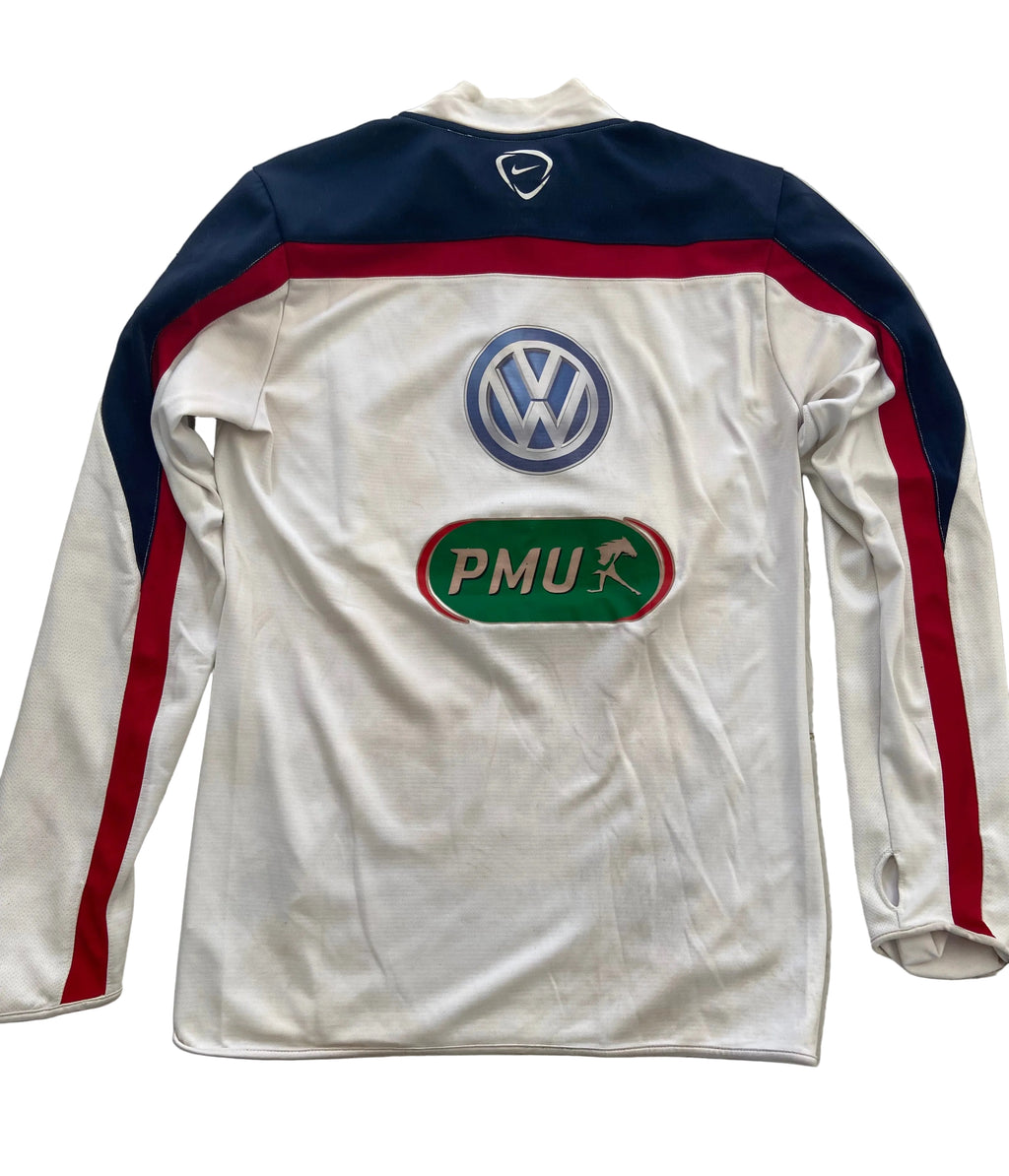 Sweat d’échauffement NIKE de l’équipe de FRANCE (porté Nabil FEKIR) année 2018-19