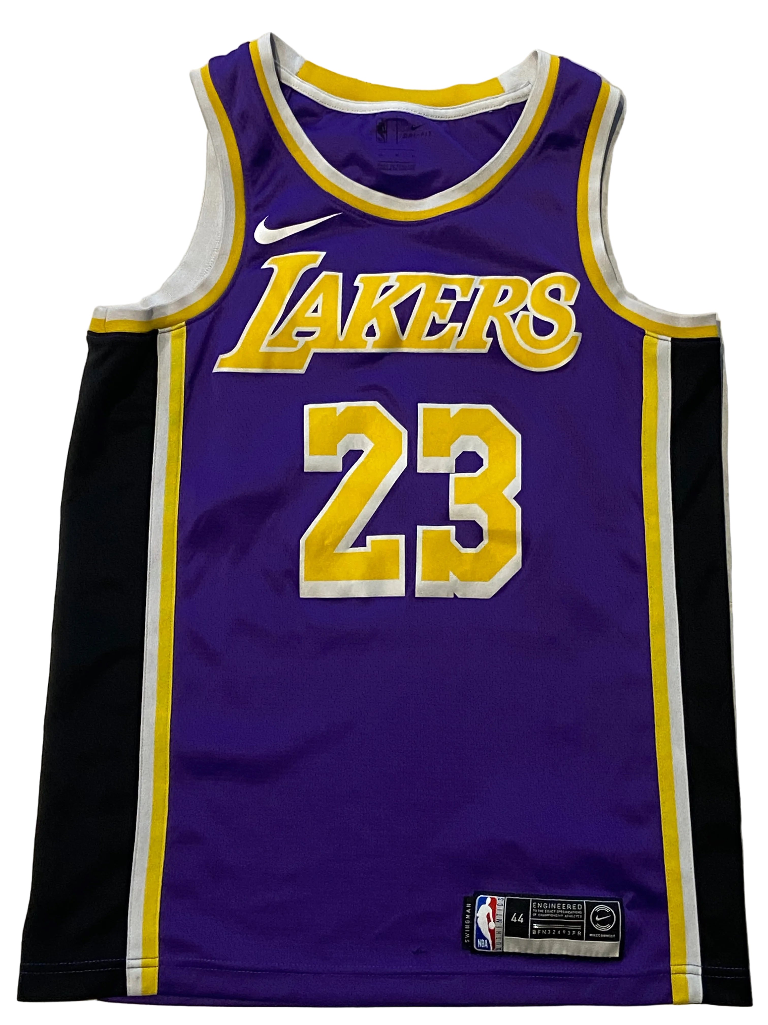 Maillot Nike de BASKET-BALL des LOS ANGELES LAKERS (N.23 JAMES) année 2017