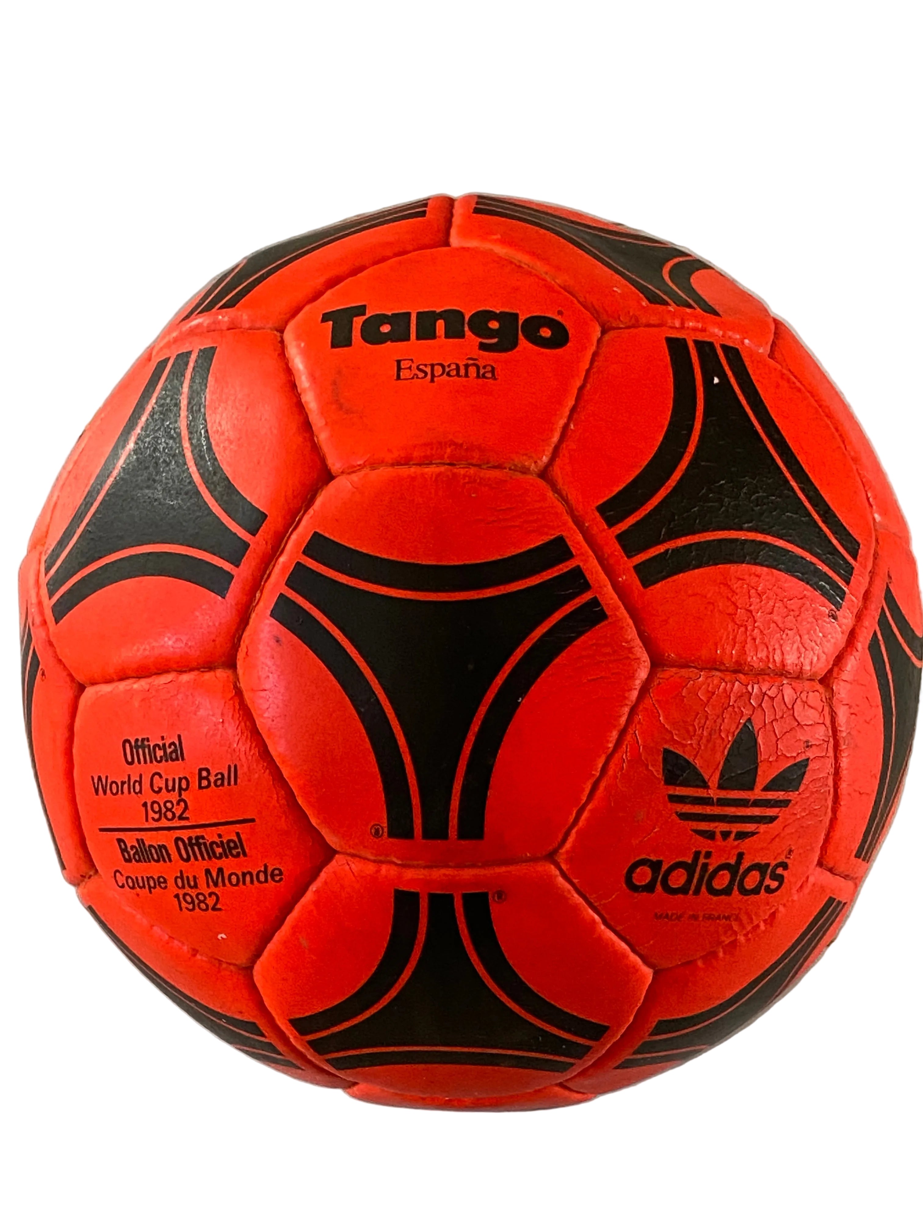 Ballon de foot ADIDAS TANGO ESPAÑA 1982 officiel d’époque COLLECTOR