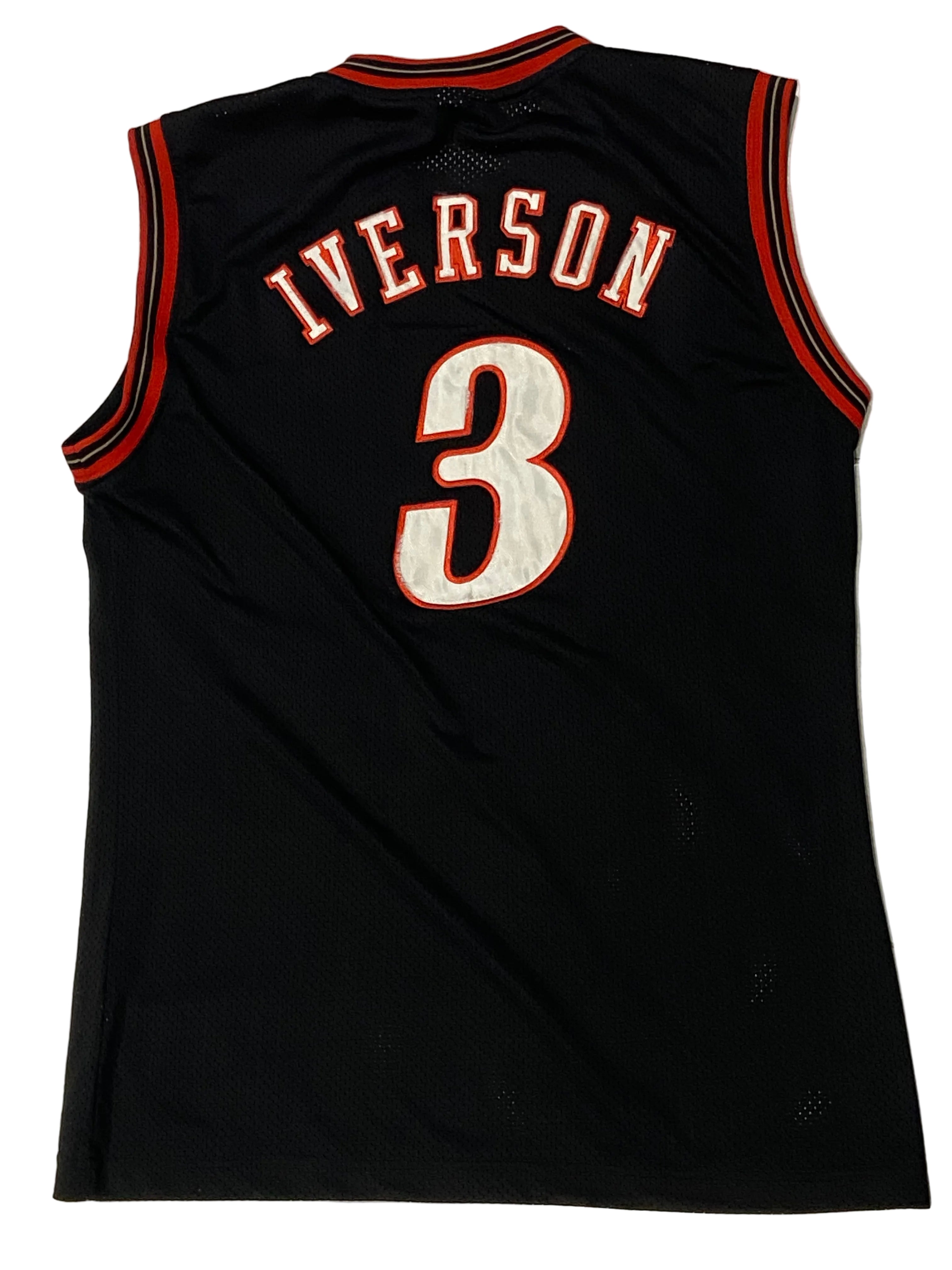 Maillot CHAMPION de BASKET-BALL de PHILADELPHIA 76ers (N.3 IVERSON) année 2000-01