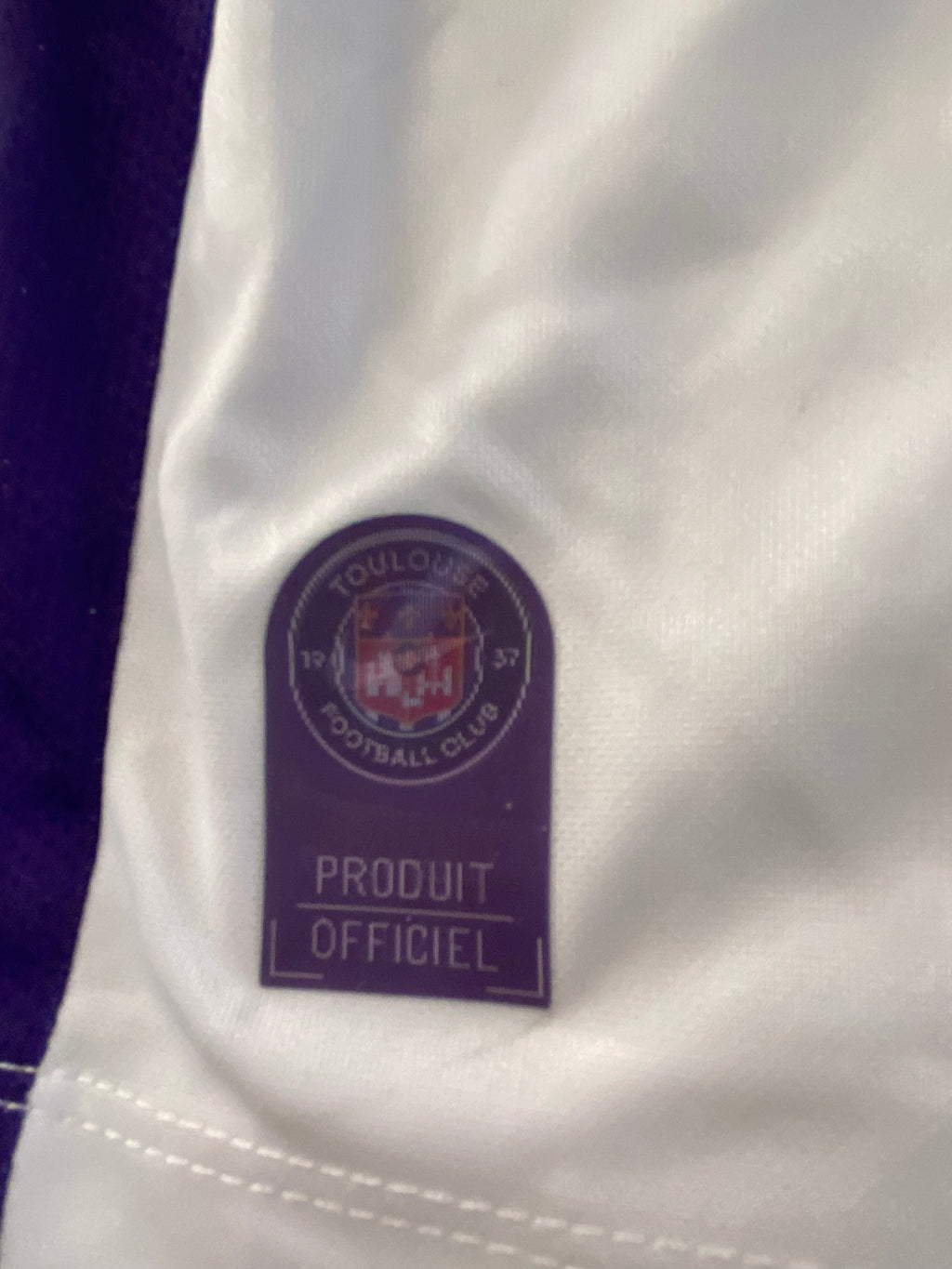 Maillot de foot NIKE du TOULOUSE FC (porté N.21 FATY) saison 2025-26