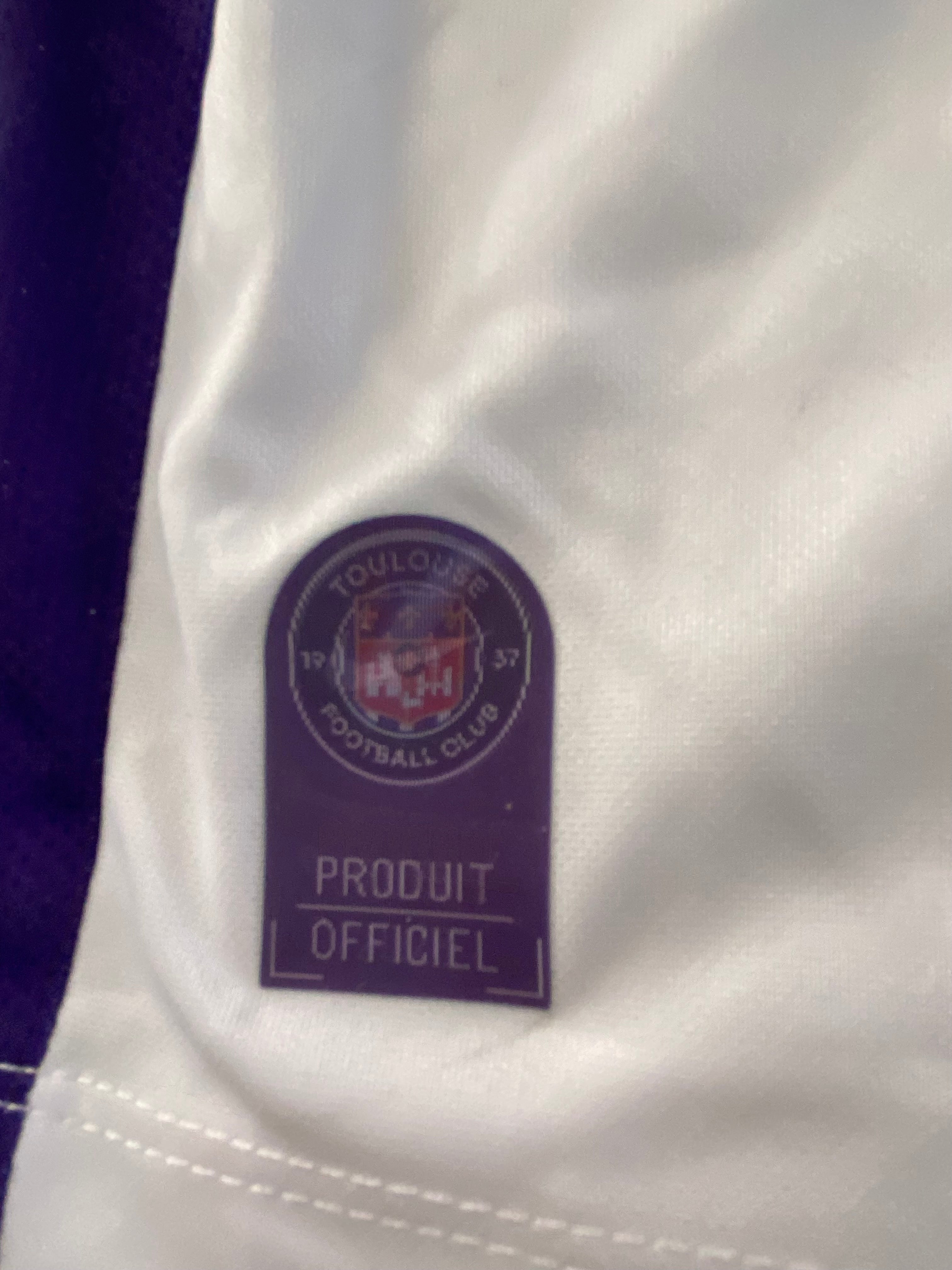 Maillot de foot NIKE du TOULOUSE FC (porté N.21 FATY) saison 2025-26