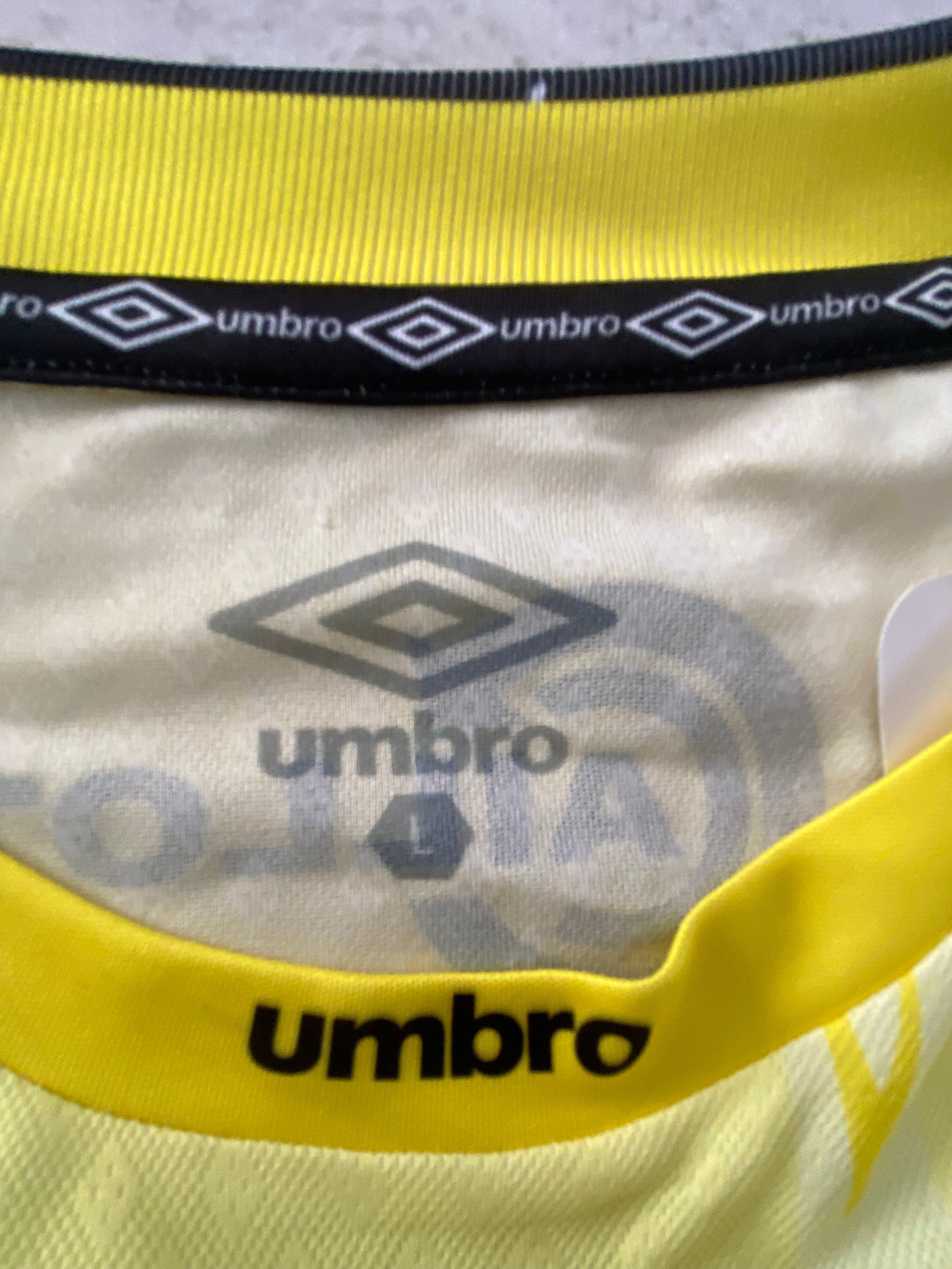 Maillot de foot UMBRO du STADE de REIMS (porté N.60 SYLLA) saison 2023-24