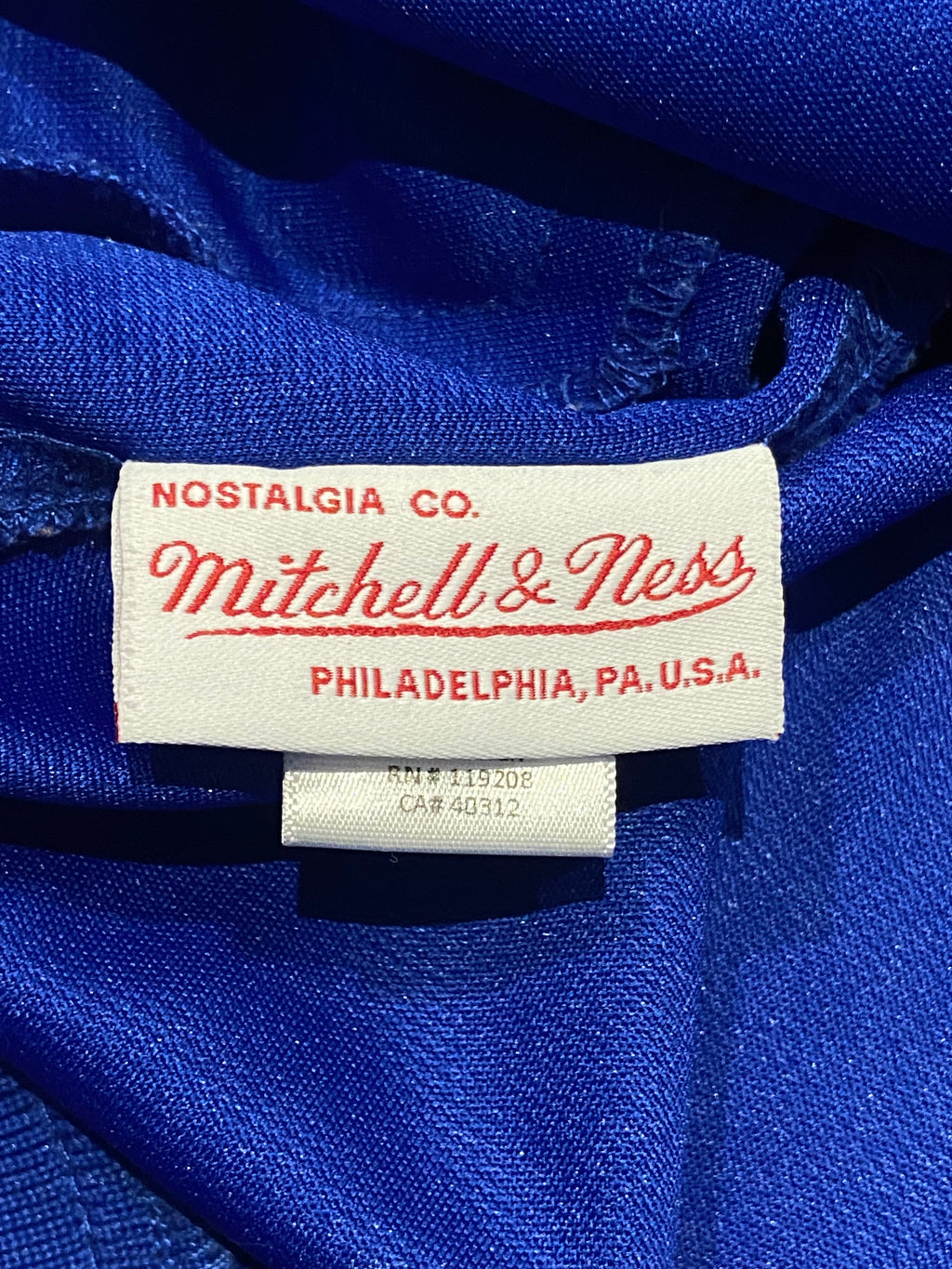 Veste de BASEBALL Mitchell & Ness des LOS ANGELES DODGERS année 2014 jacket