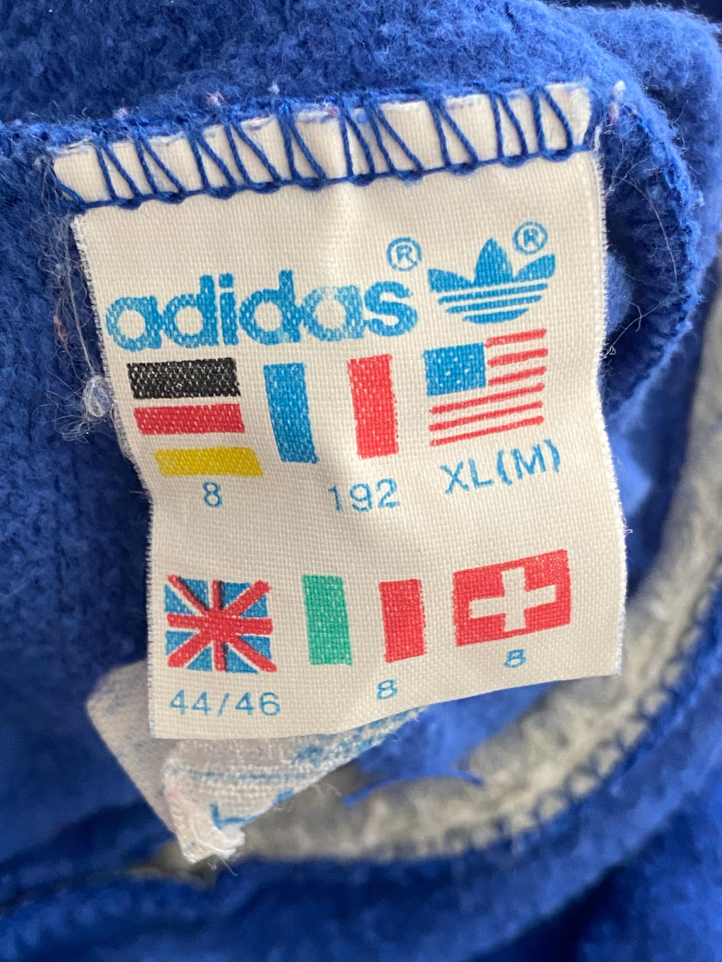 Veste de survêtement ADIDAS de l’équipe de FRANCE 1996