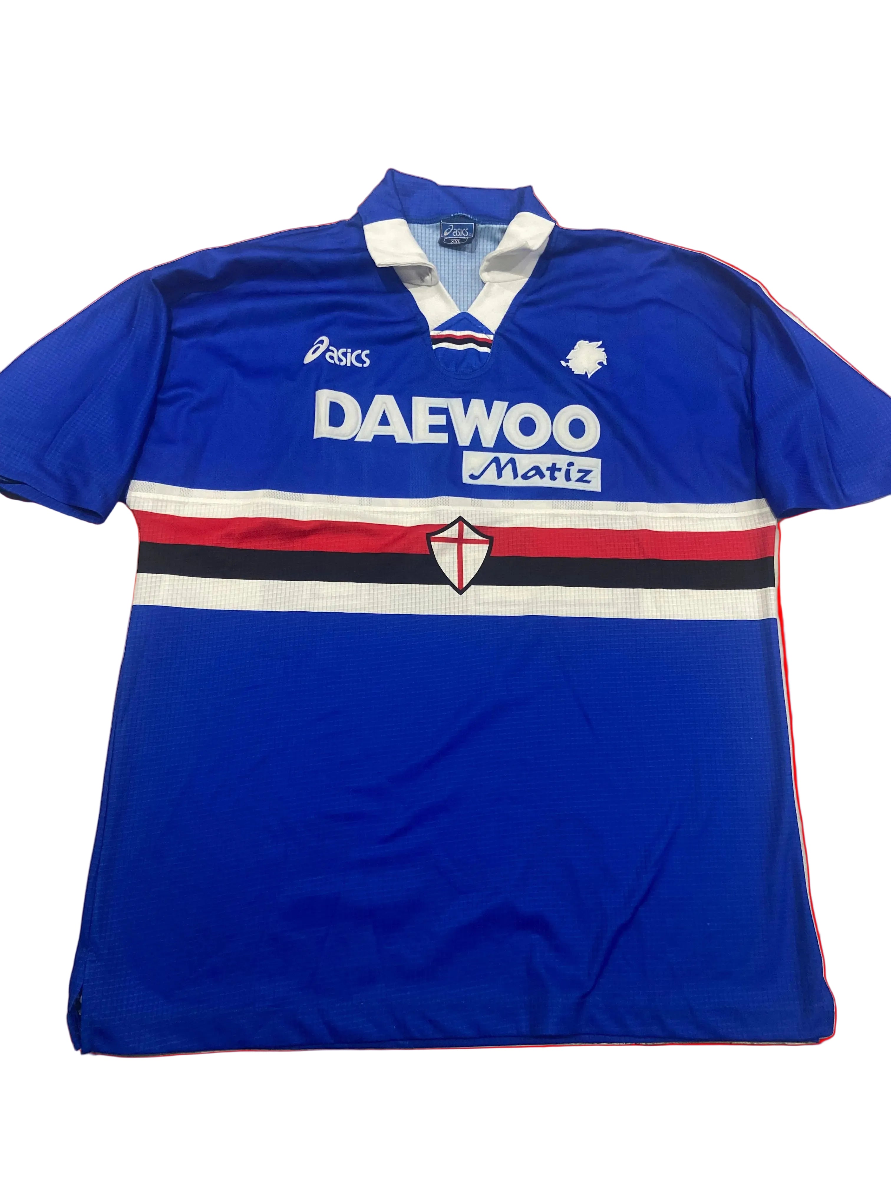 Maillot de foot de l’ UC Sampdoria (porté N.24 DIENG) saison 1998-99