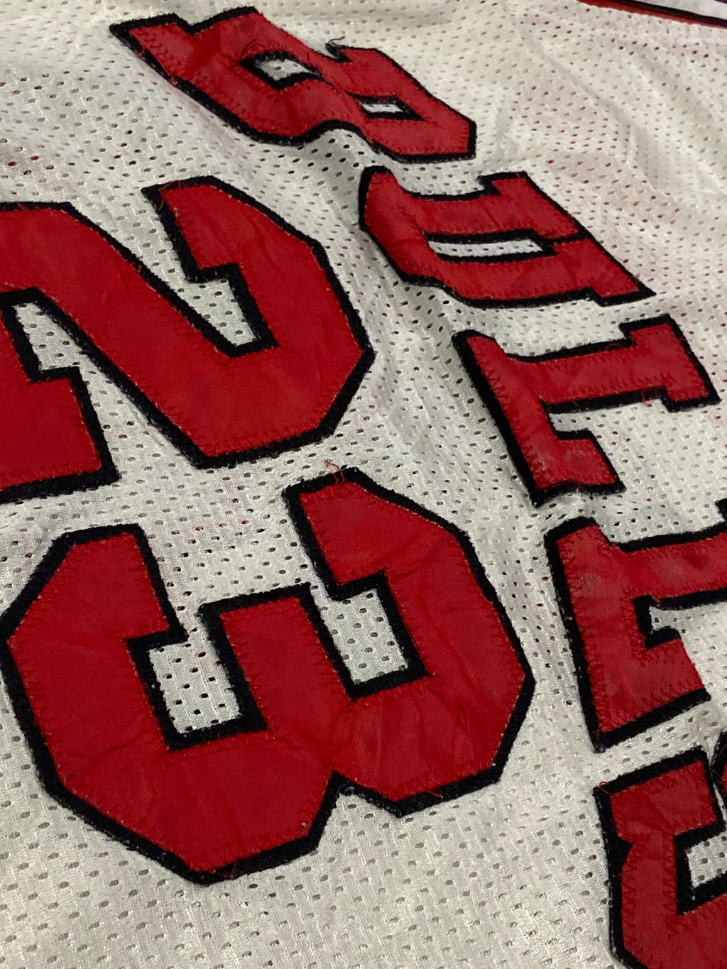 Maillot SPALDING de BASKET-BALL des CHICAGO BULLS (N.23 JORDAN) 90’s