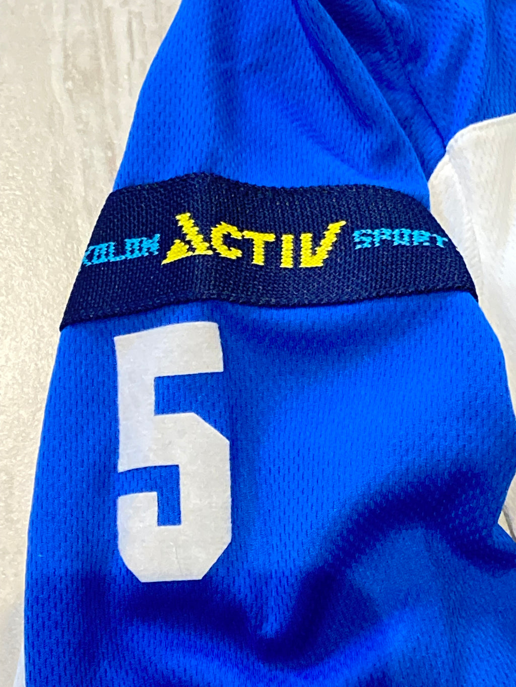 Maillot de Volley-Ball de l’équipe de Corée du Sud (porté N.5 LEE) Jeux Olympiques Séoul 1988