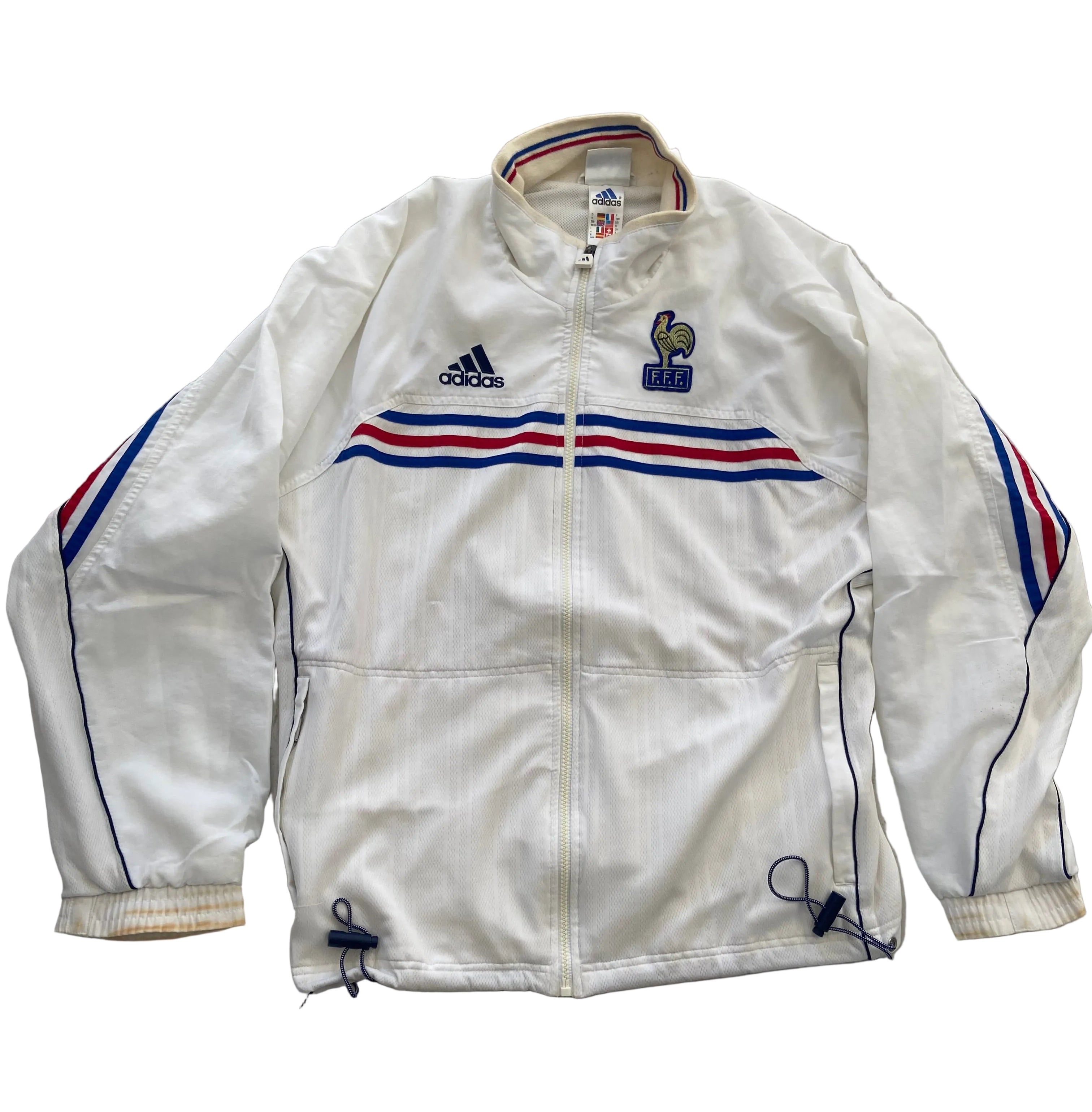 Veste de survêtement ADIDAS de l’équipe de FRANCE année 1998