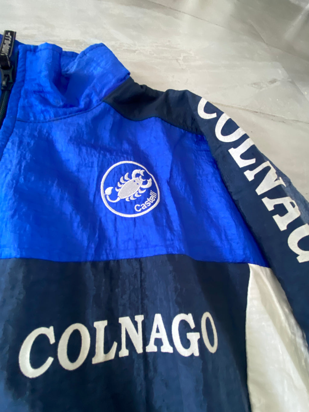 Veste de cyclisme CASTELLI de l’équipe d’ITALIE 90’s COLNAGO