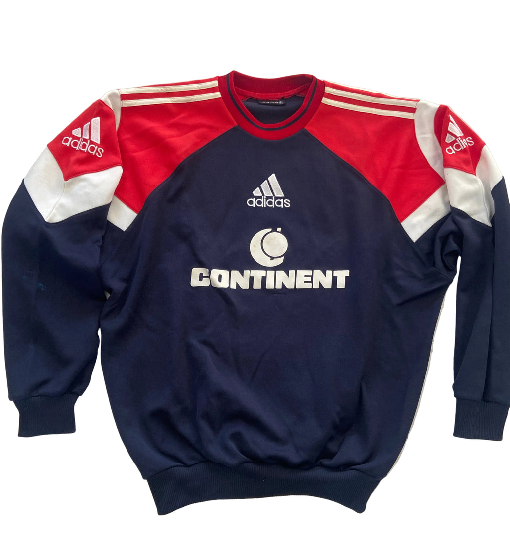 Sweat échauffement ADIDAS de l’équipe de FRANCE saison 1999-2000
