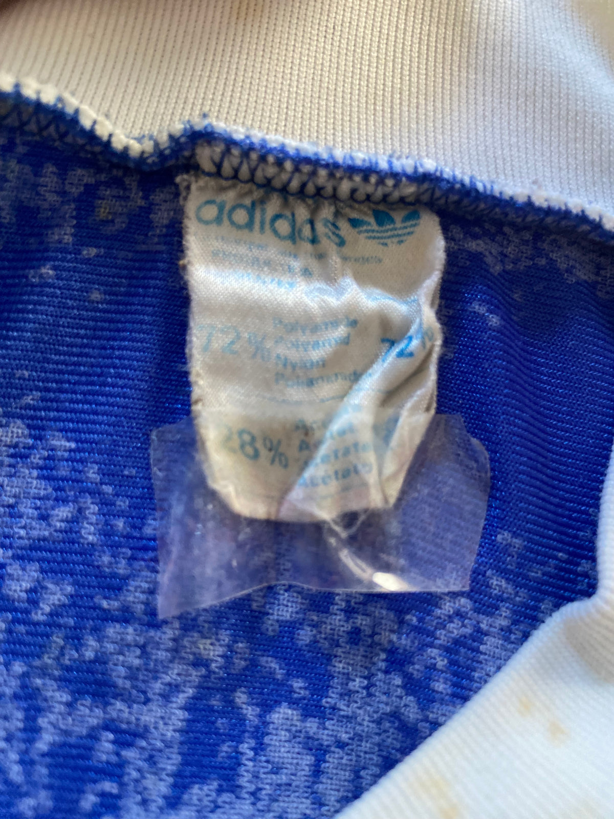 Maillot de foot ADIDAS du SC Bastia Coupe de France (porté N.12 LHILY) saison 1978-79