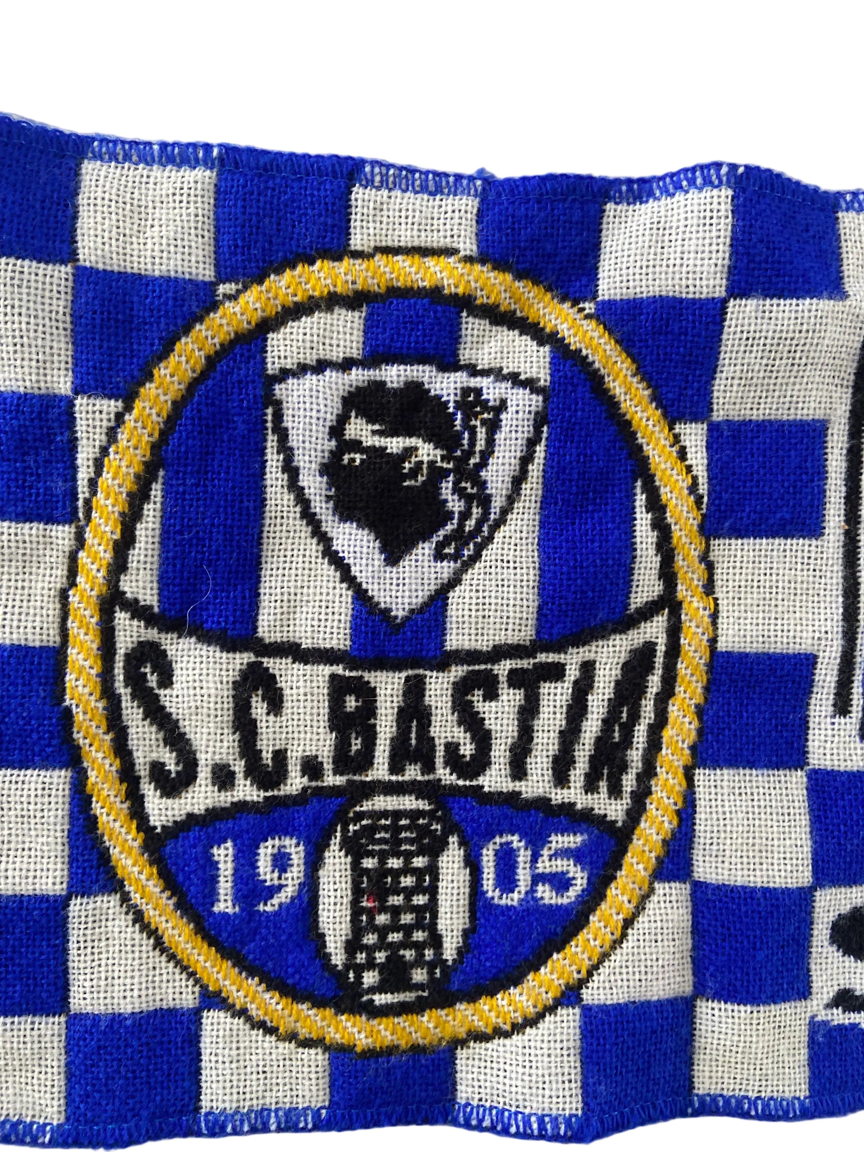 Echarpe de foot du SC BASTIA Scarf Supporter