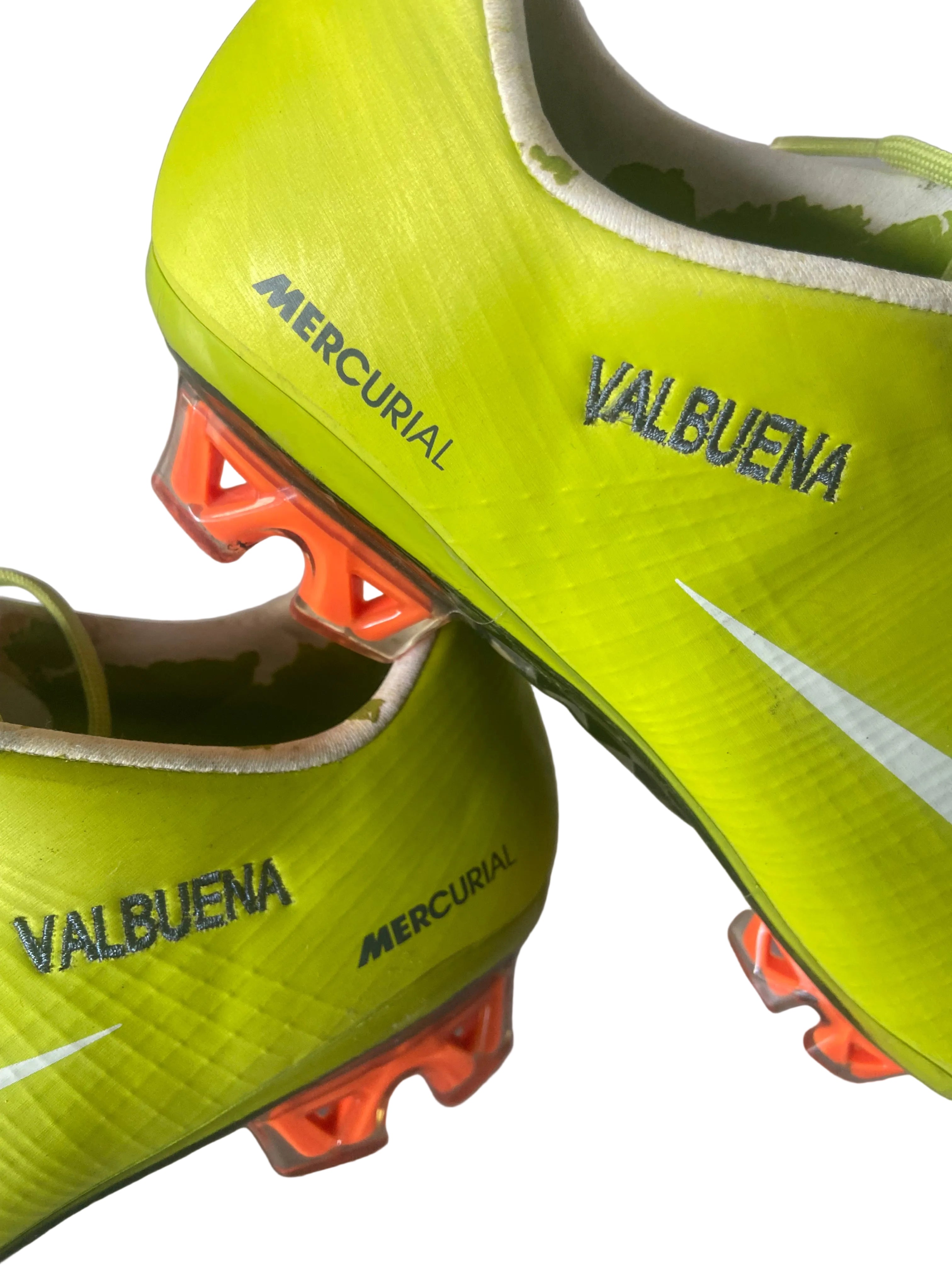 Paire de chaussures à crampons NIKE MERCURIAL VAPOR VIII (portées Mathieu VALBUENA) OM MARSEILLE FRANCE
