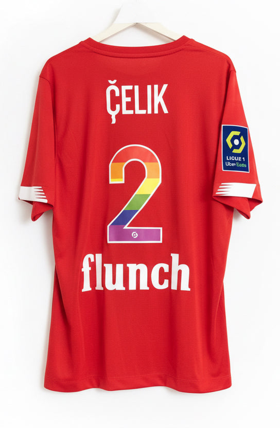 Maillot de foot du LOSC Lille (porté N.2 ÇELIK) saison 2020-21