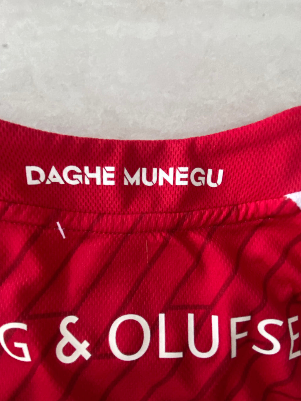 Maillot de foot KAPPA de l’AS MONACO (porté par le N.34 MATSIMA) saison 2023-24