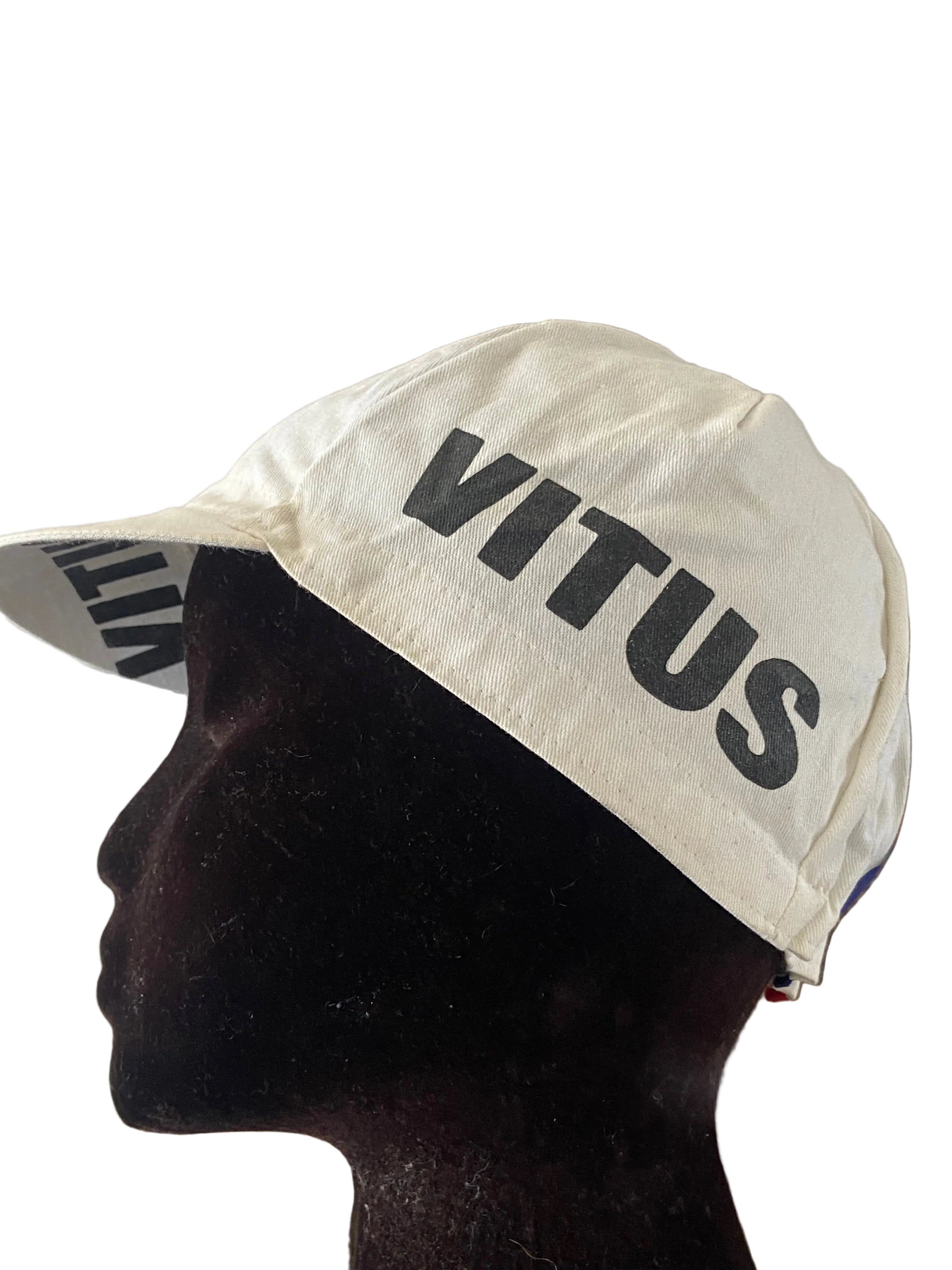 Casquette officielle de vélo cyclisme Vintage VITUS année 80 COLLECTOR