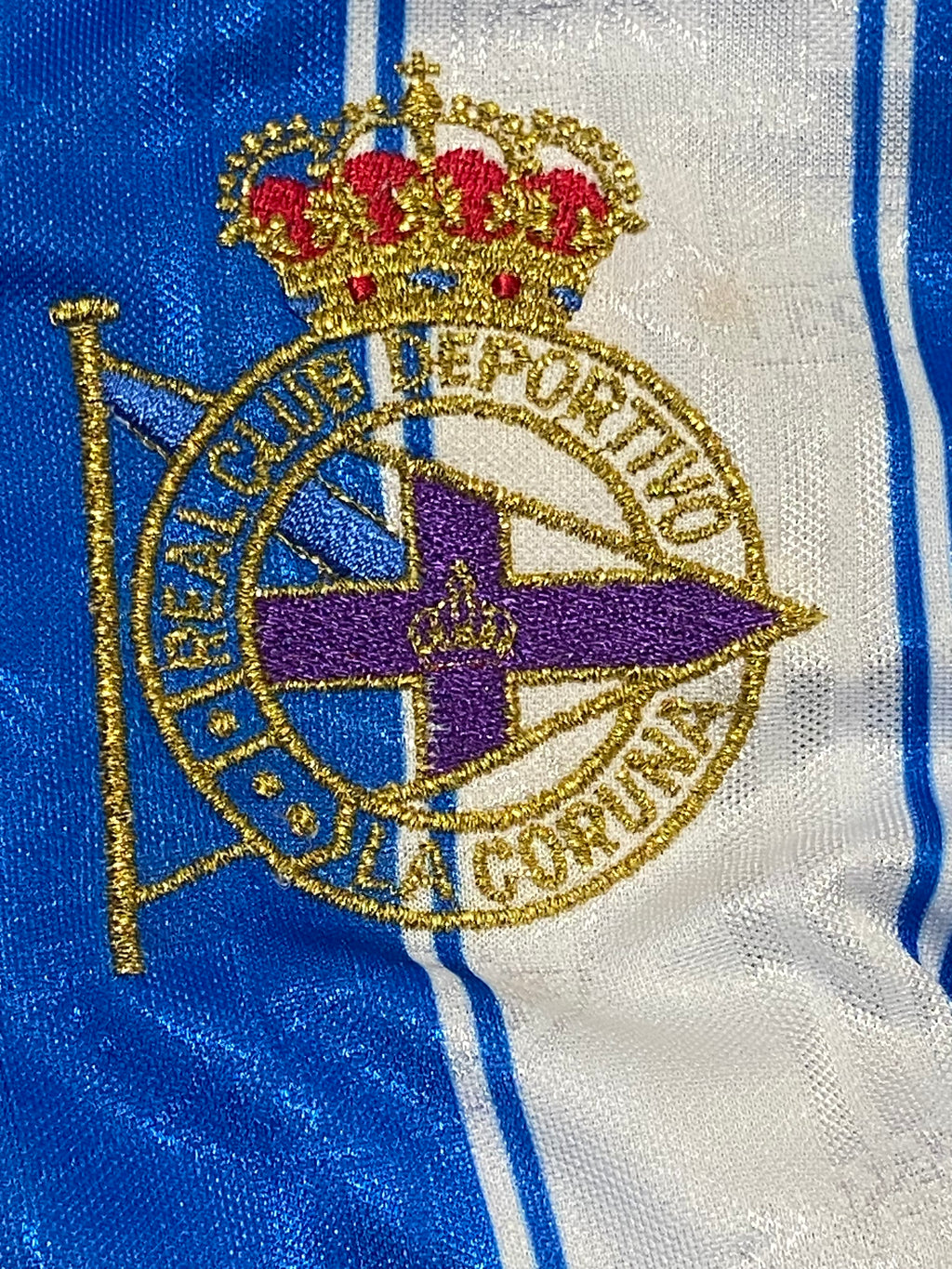 Maillot de foot du Deportivo la Corogne (porté N.21 BONNISSEL) saison 1997-98