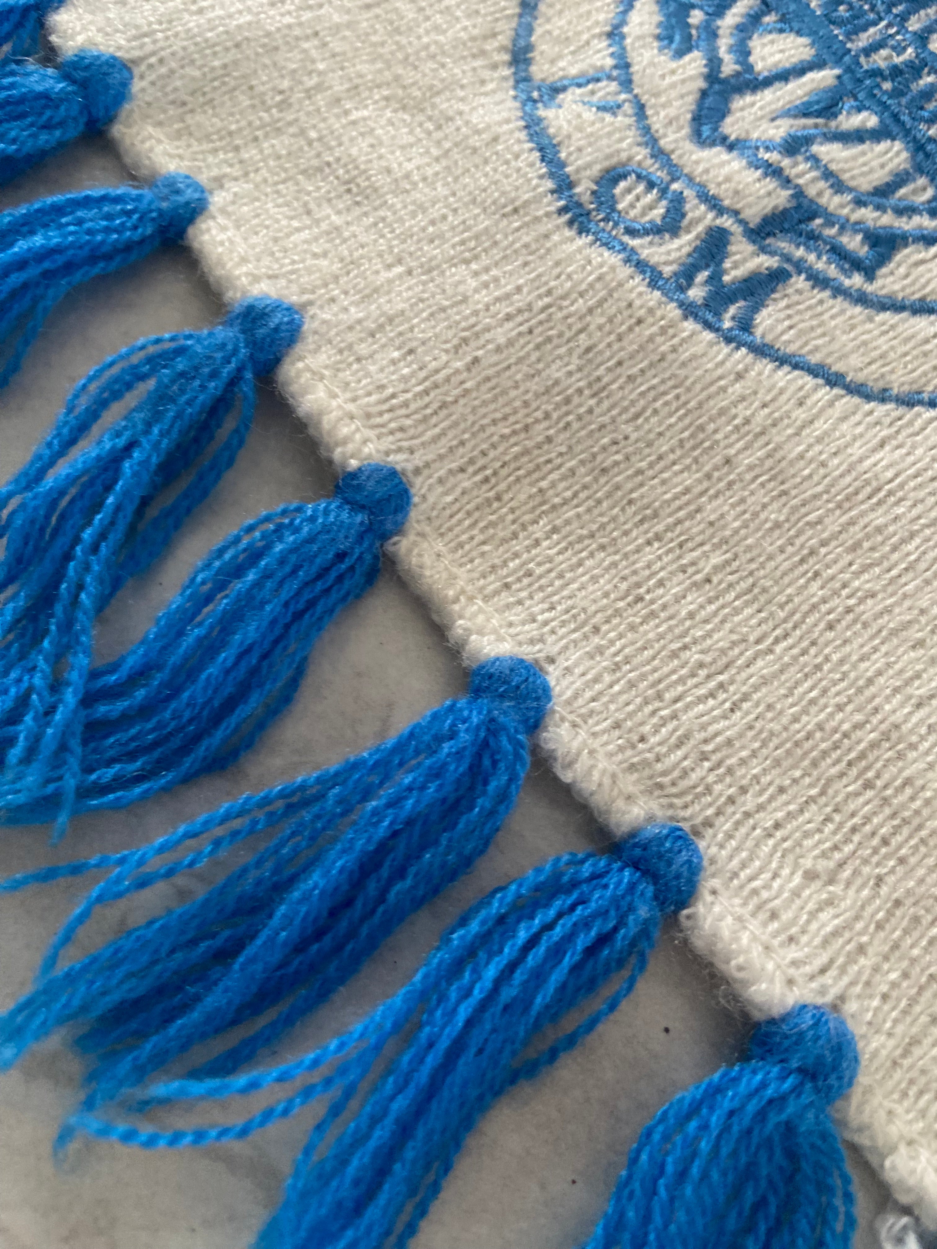 Superbe panoplie Echarpe + Bonnet de l’OM MARSEILLE Scarf Supporter COLLECTOR