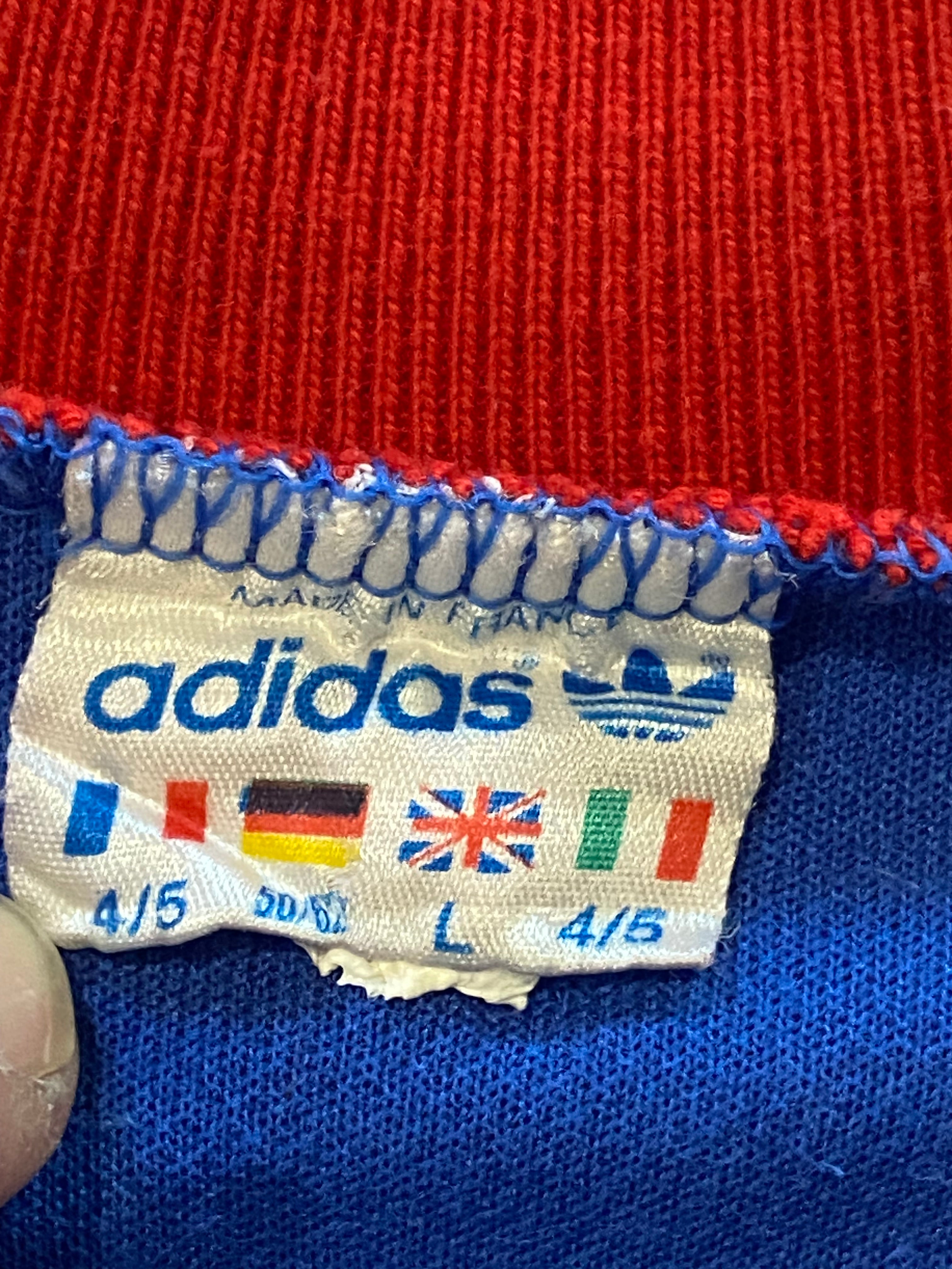 Maillot de Volley-Ball de l’équipe de France (porté N.6 BOUVIER) saison 1990-91