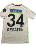 Maillot de foot de Akhisar Belediyespor (porté N.34 REGATTIN) saison 2018-19 (maillot extérieur)