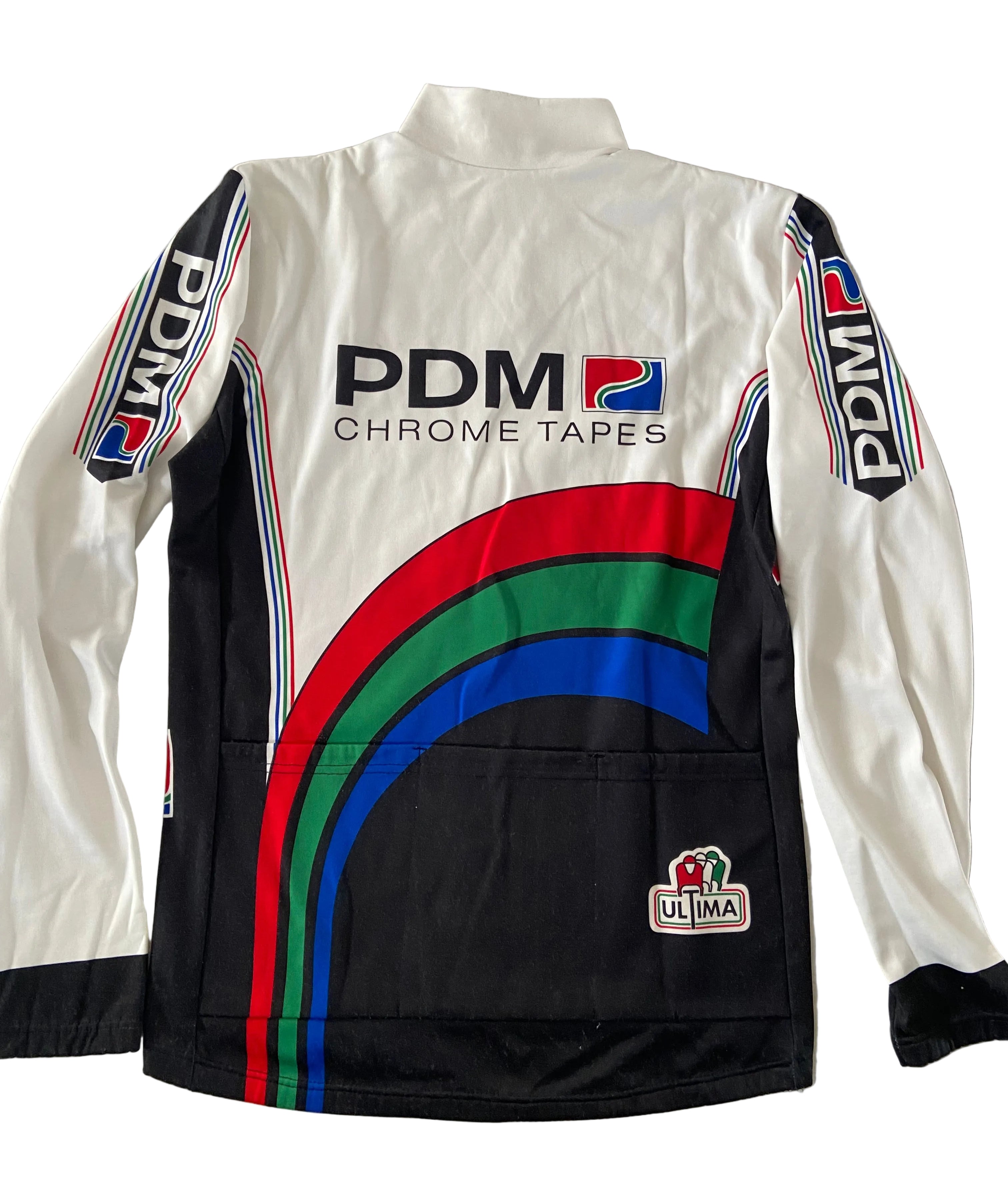 Maillot de cyclisme ULTIMA de l’équipe PDM-Chrome Tapes (LEMOND-KELLY-BREUKINK) année 1990-91