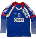 Maillot de Volley-Ball de l’équipe de France (porté N.6 BOUVIER) saison 1990-91