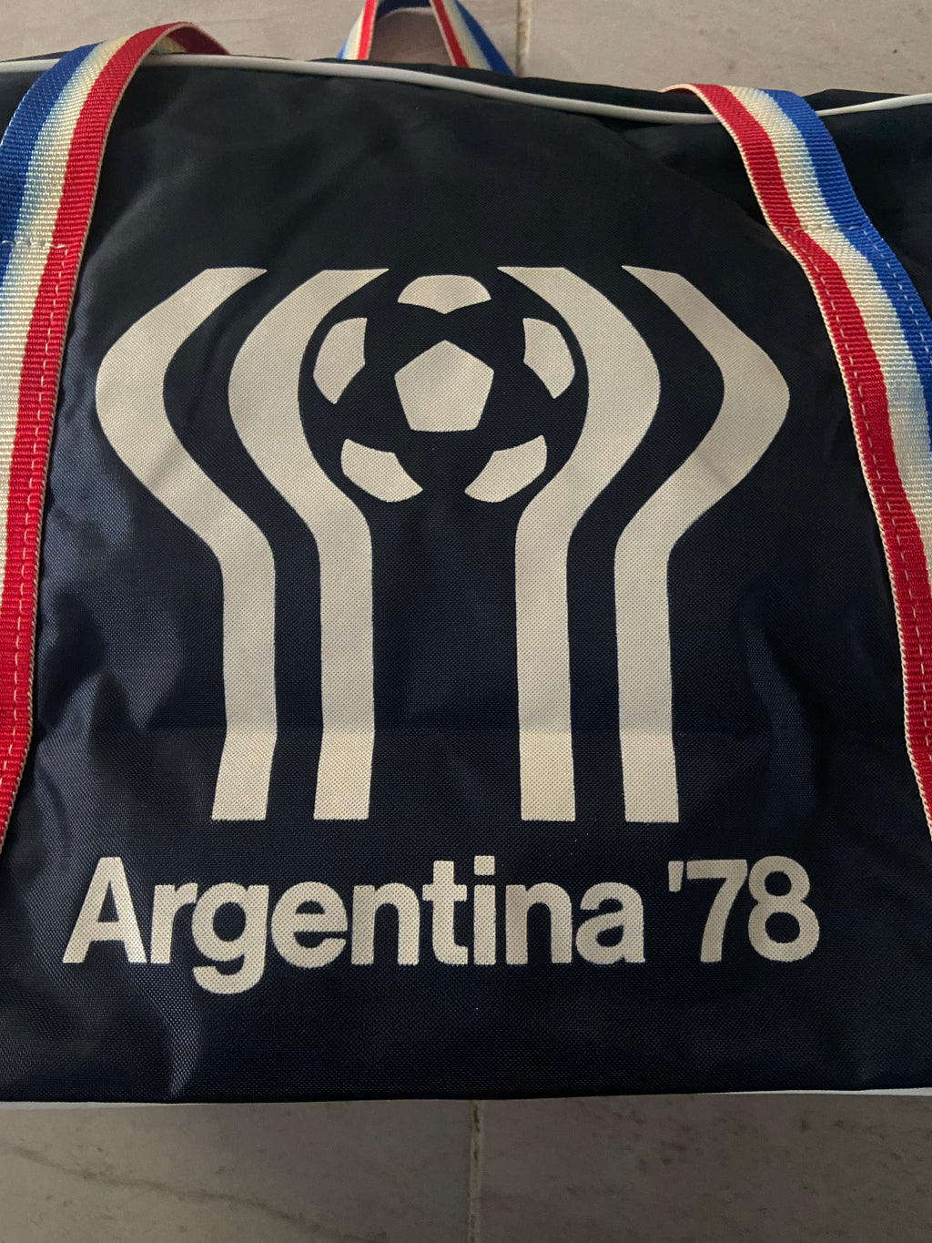 Sac de Sport DUARIG - Vintage - COUPE du MONDE ARGENTINE 78 - COLLECTOR