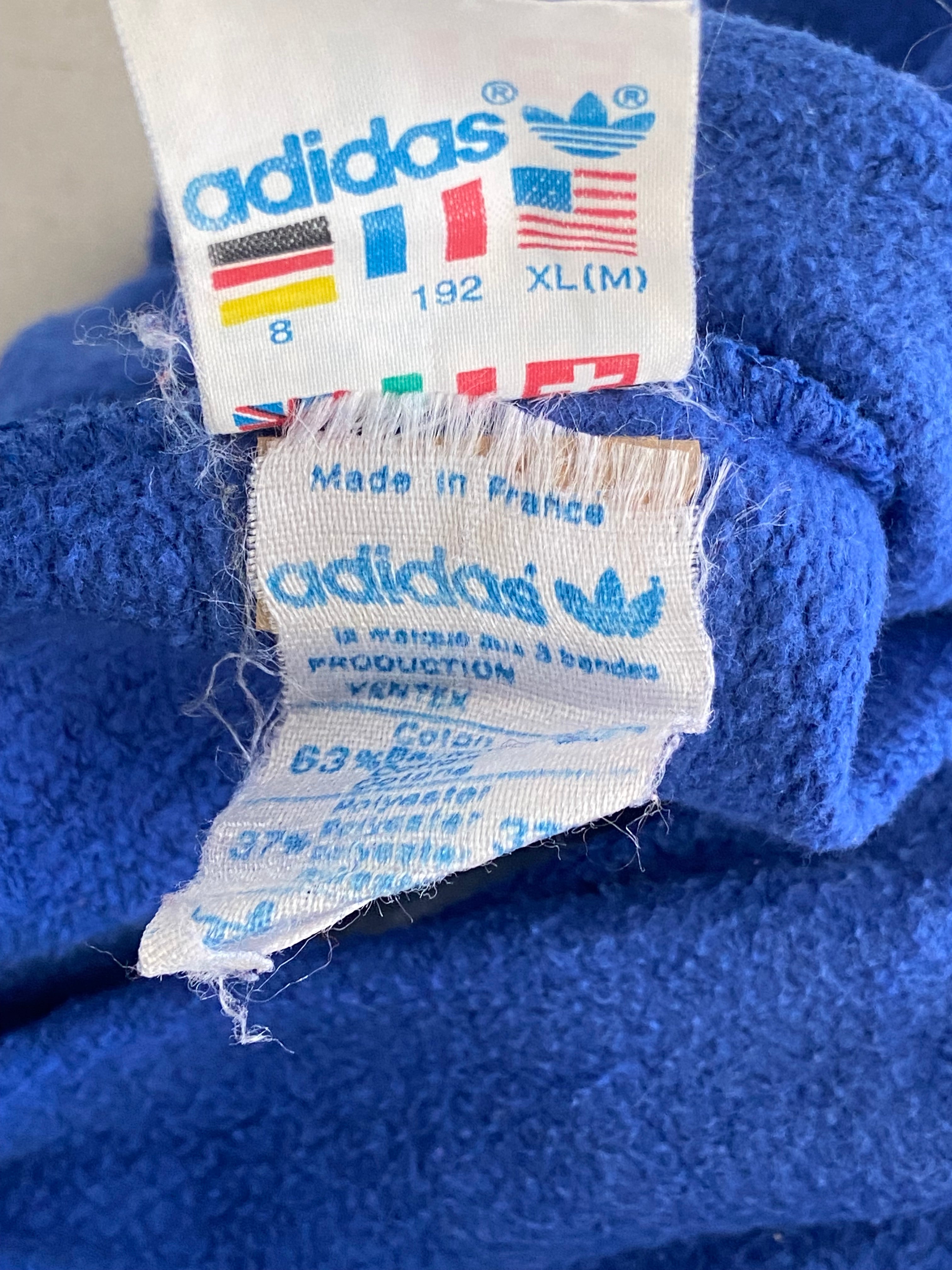 Veste de survêtement ADIDAS de l’équipe de FRANCE 1996