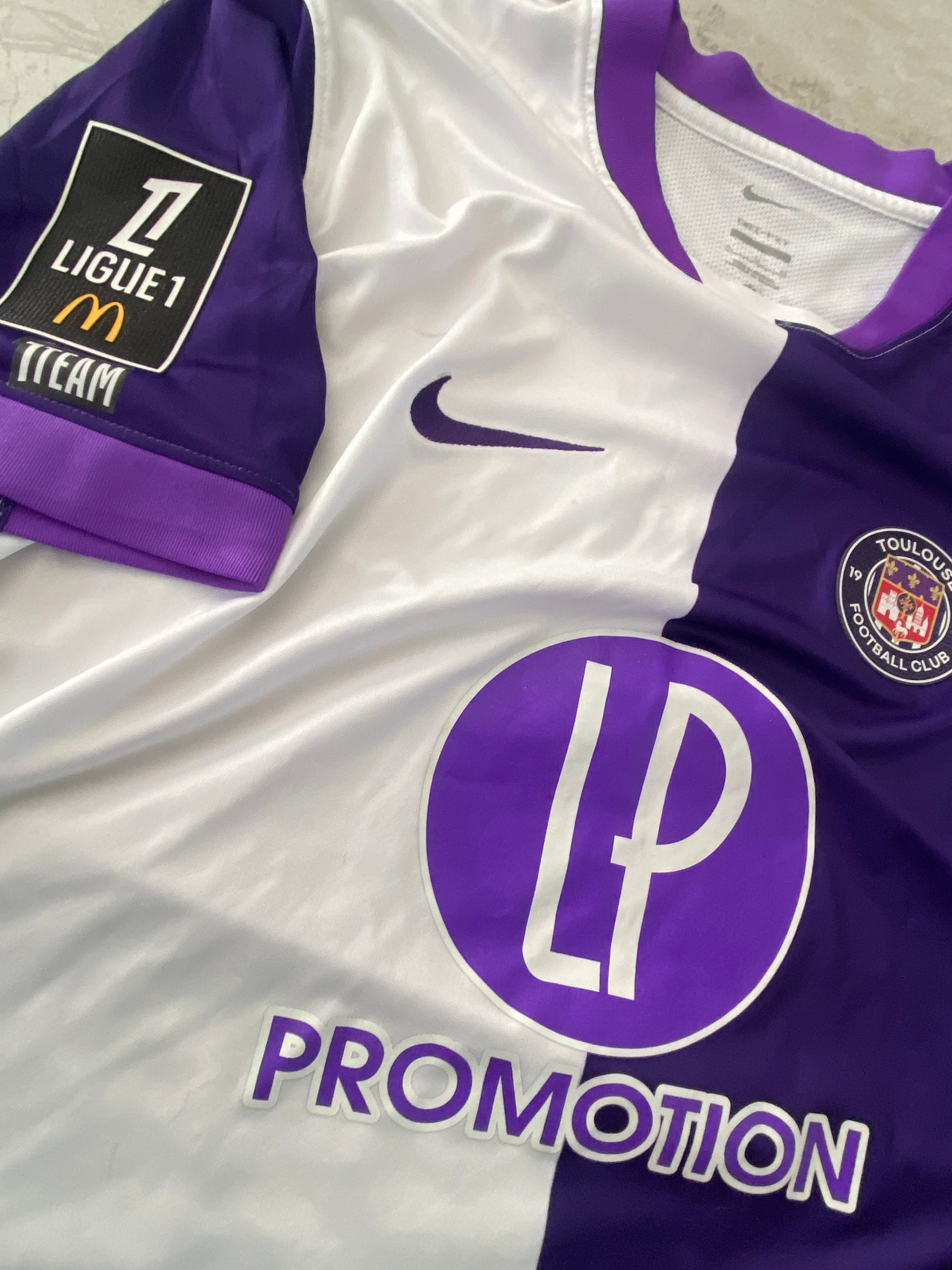 Maillot de foot NIKE du TOULOUSE FC (porté N.21 FATY) saison 2025-26