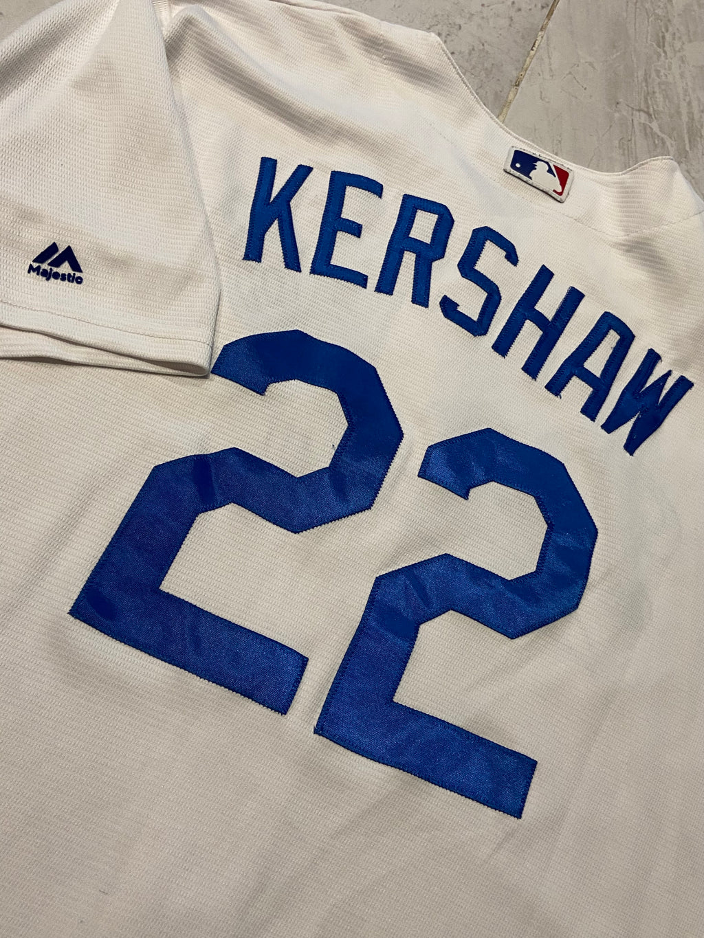 Maillot de BASEBALL Majestic des LOS ANGELES DODGERS (N.22 KERSHAN) année 2014