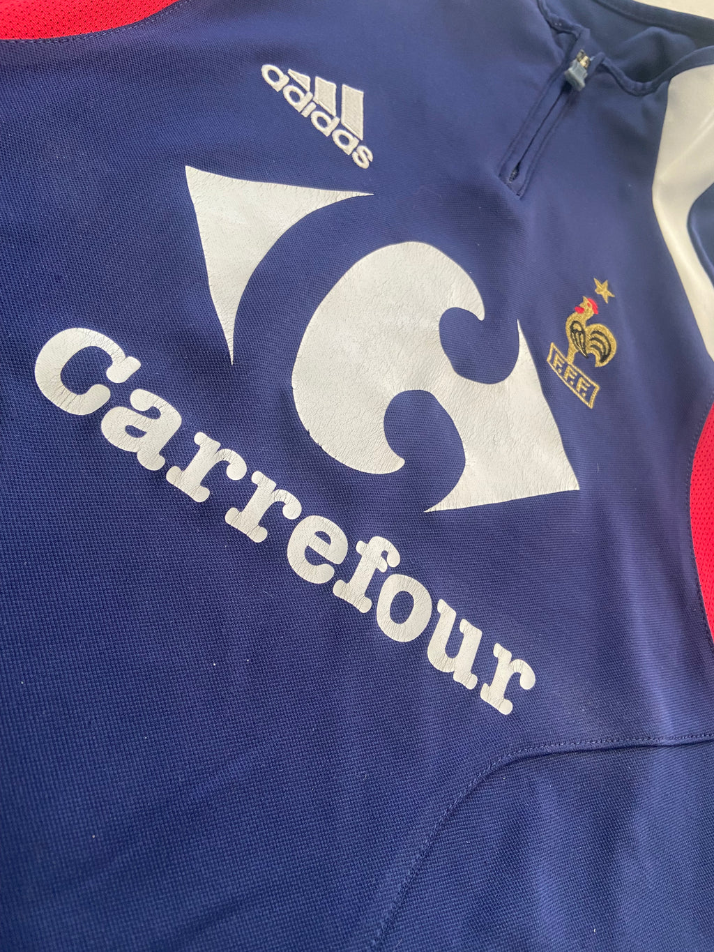 Survêtement échauffement complet ADIDAS de l’équipe de FRANCE année 2003-04