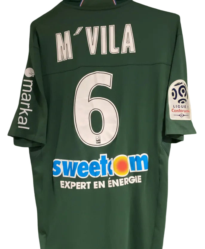 Maillot de foot de l’AS Saint-Etienne ASSE (porté N.6 M’VILA) saison 2018-19