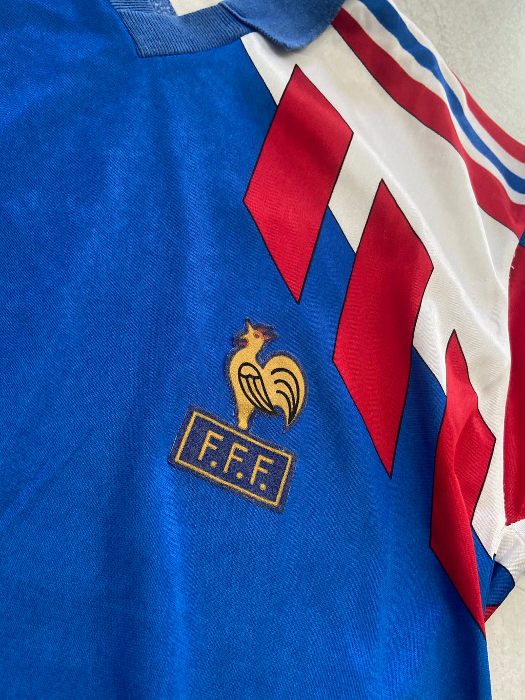 Maillot de foot ADIDAS de l’équipe de FRANCE 1992