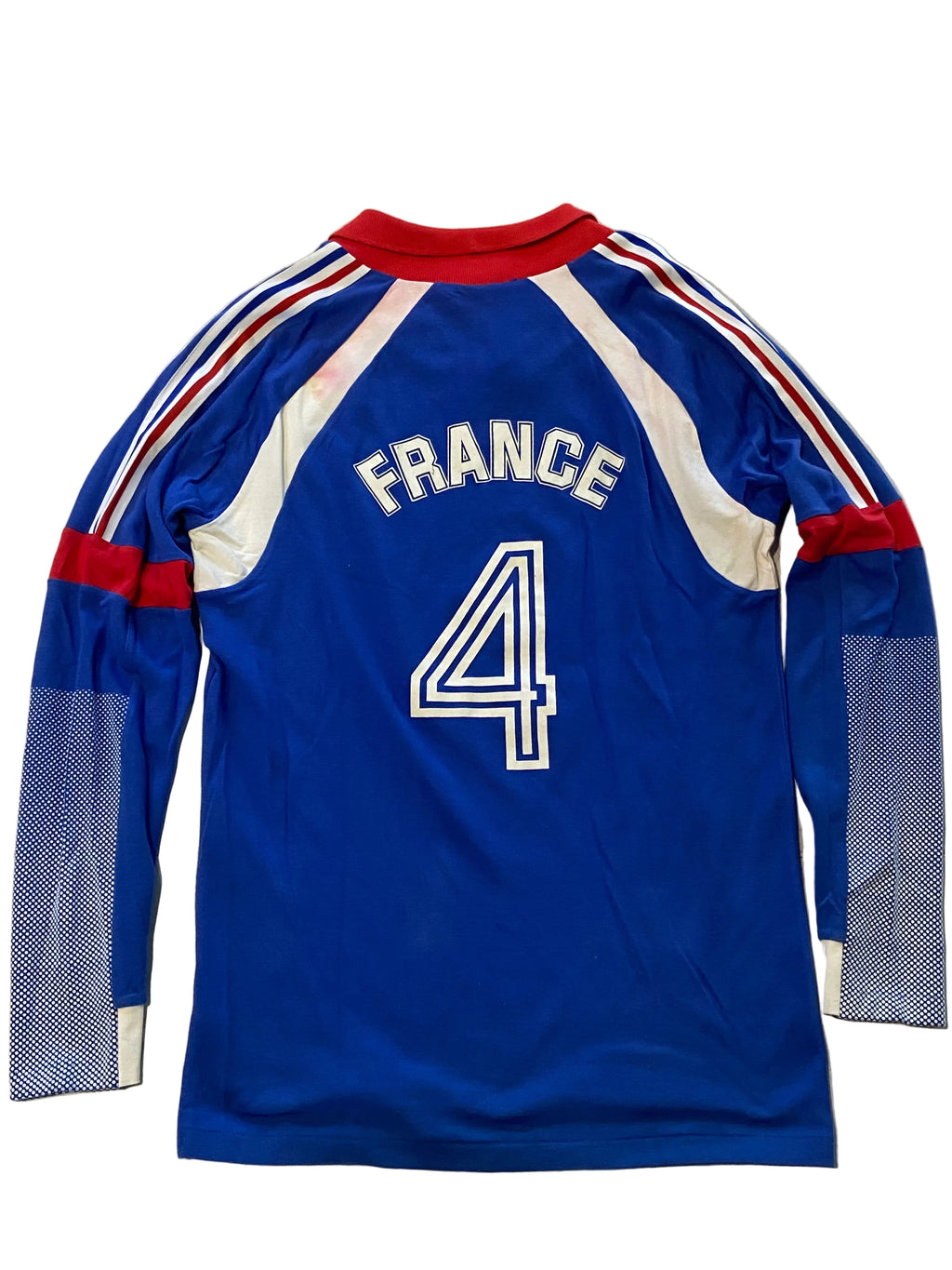 Maillot de volley-ball de l’Equipe de France (porté N.4 BLAIN) saison 1986-88 Collector