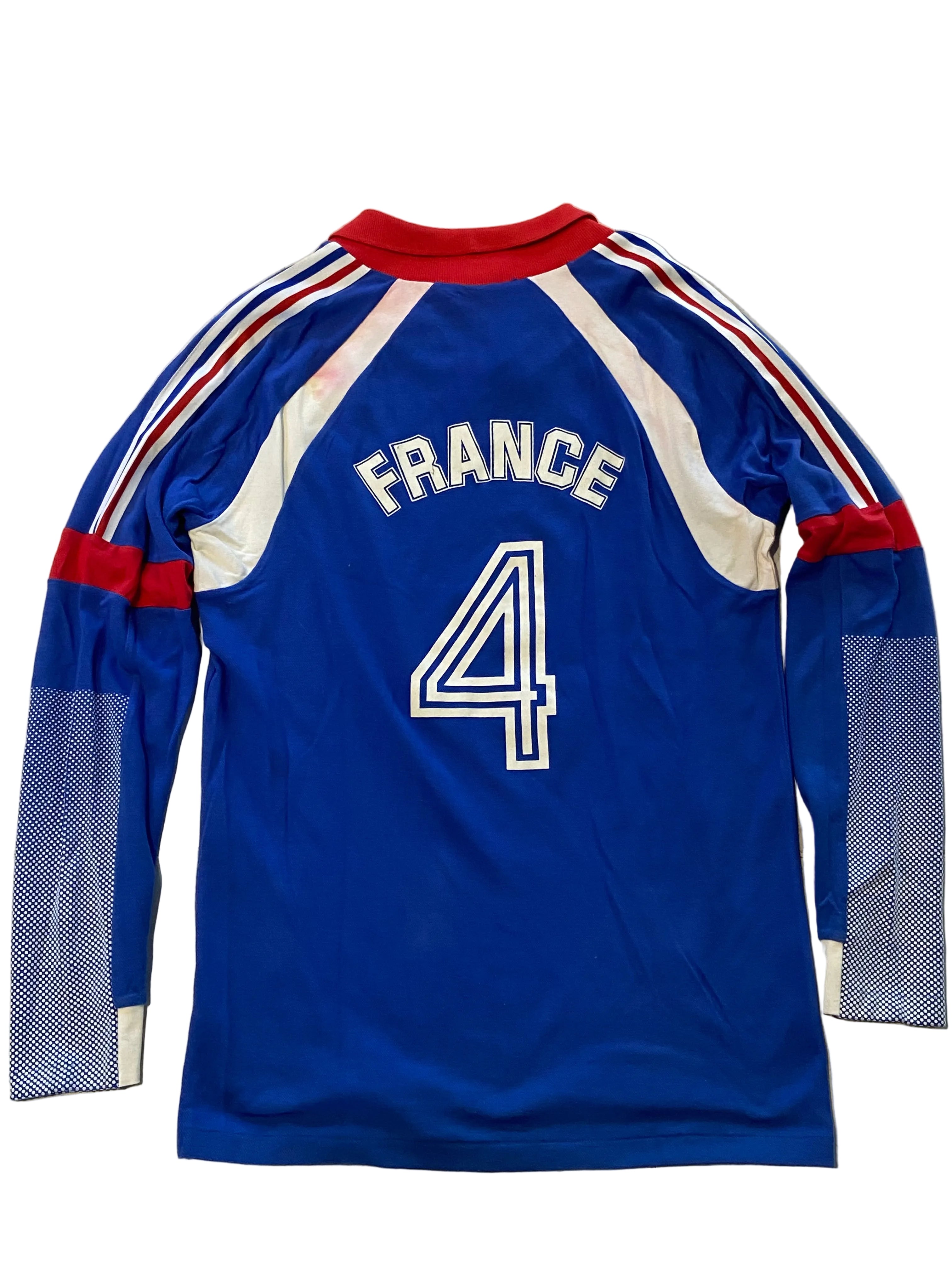 Maillot de volley-ball de l’Equipe de France (porté N.4 BLAIN) saison 1986-88 Collector