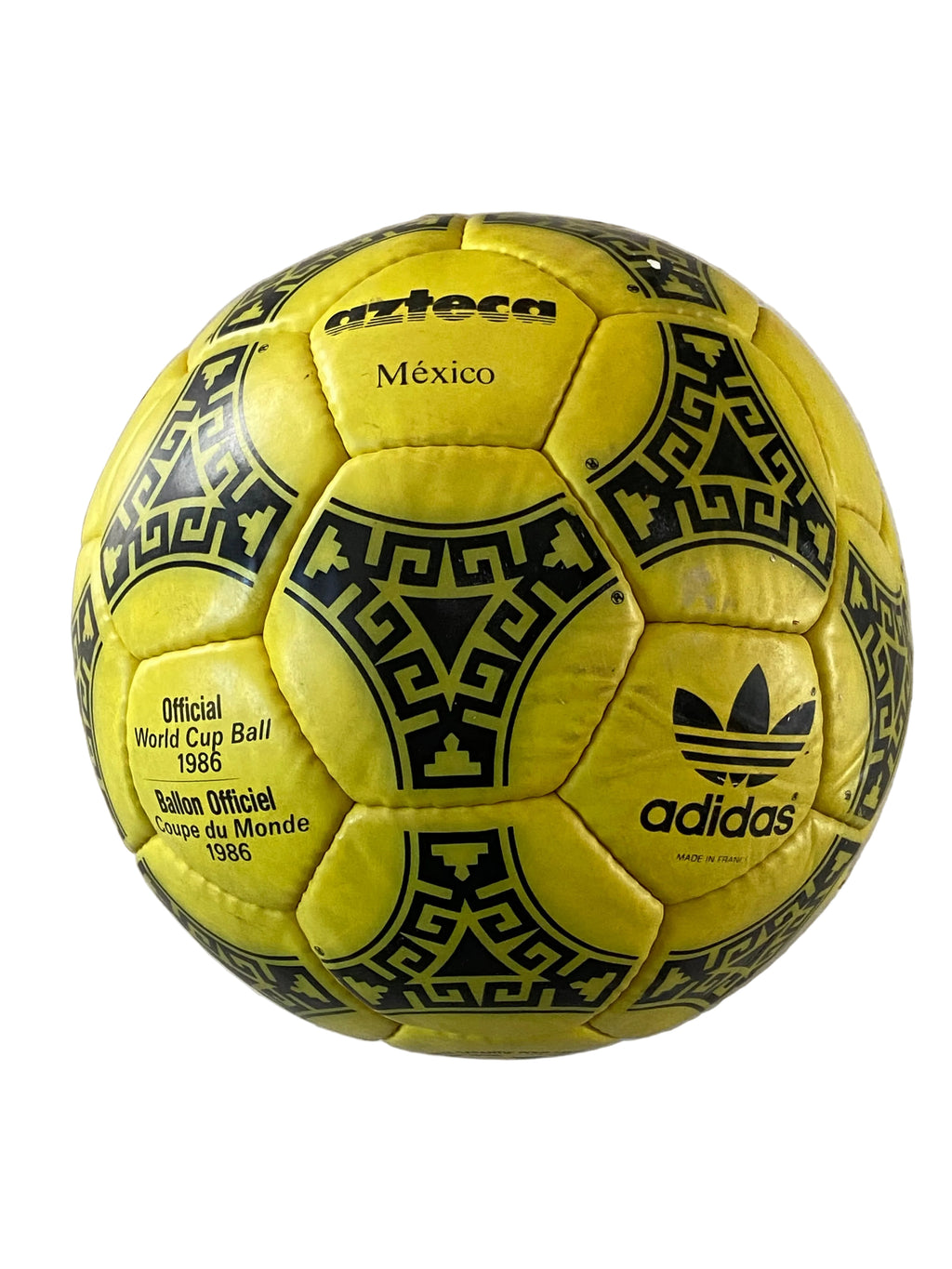 Ballon de foot ADIDAS MEXICO 1986 officiel d’époque COLLECTOR