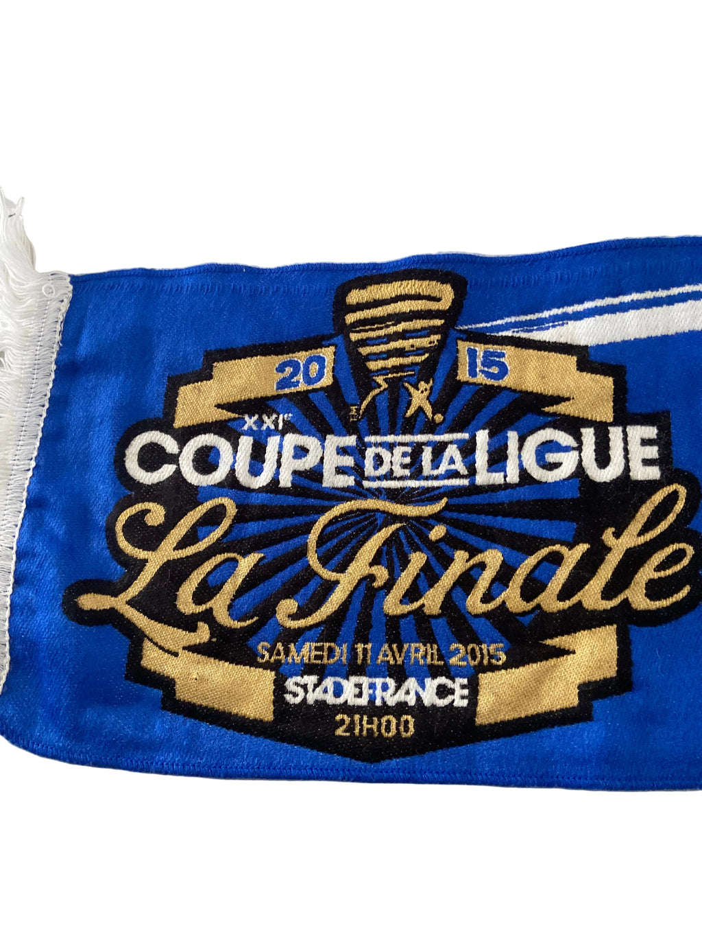 Echarpe de foot du SC BASTIA finale Coupe de la Ligue 2015 Scarf Supporter