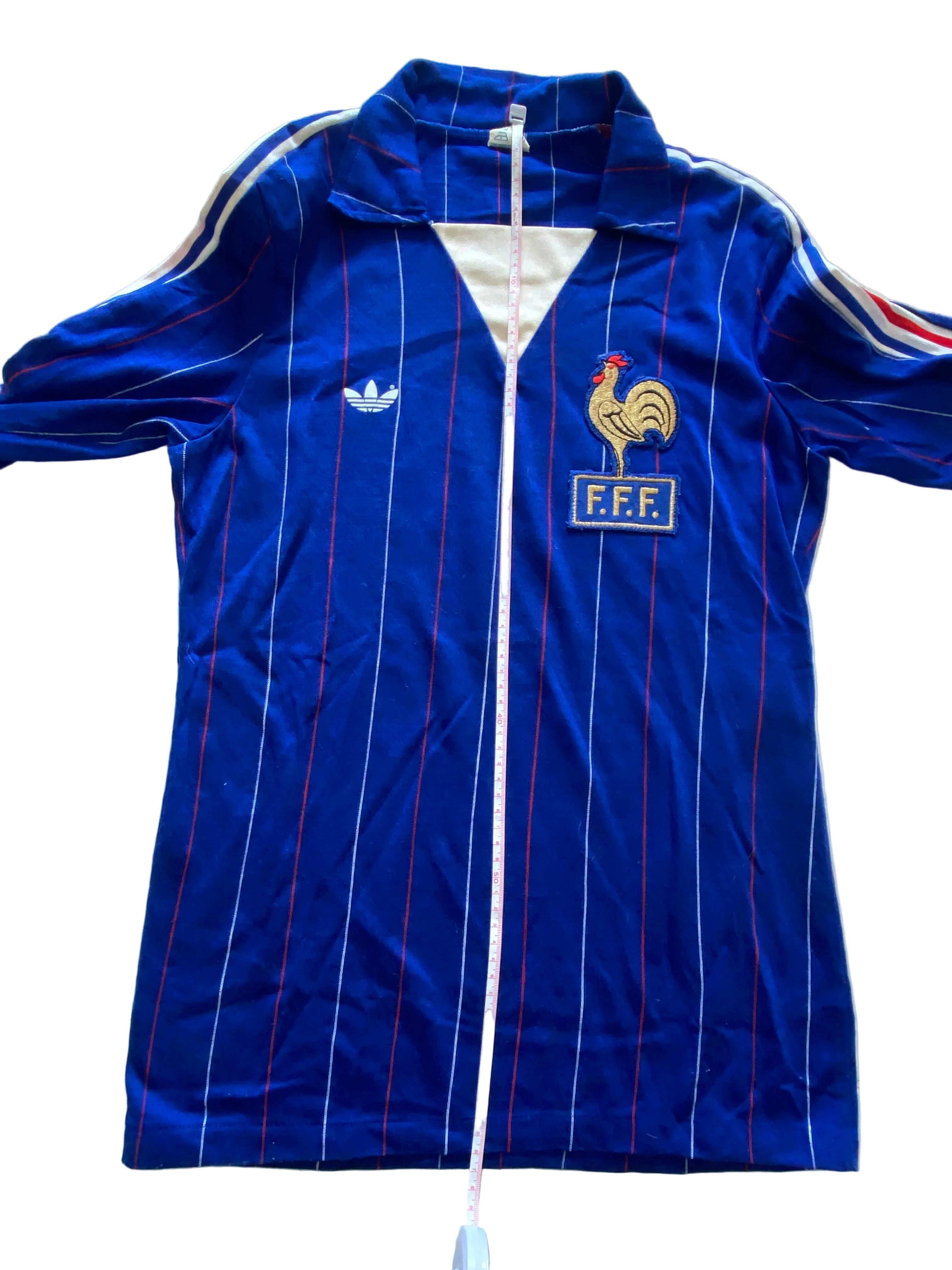Maillot de foot ADIDAS de l’équipe de FRANCE année 1982