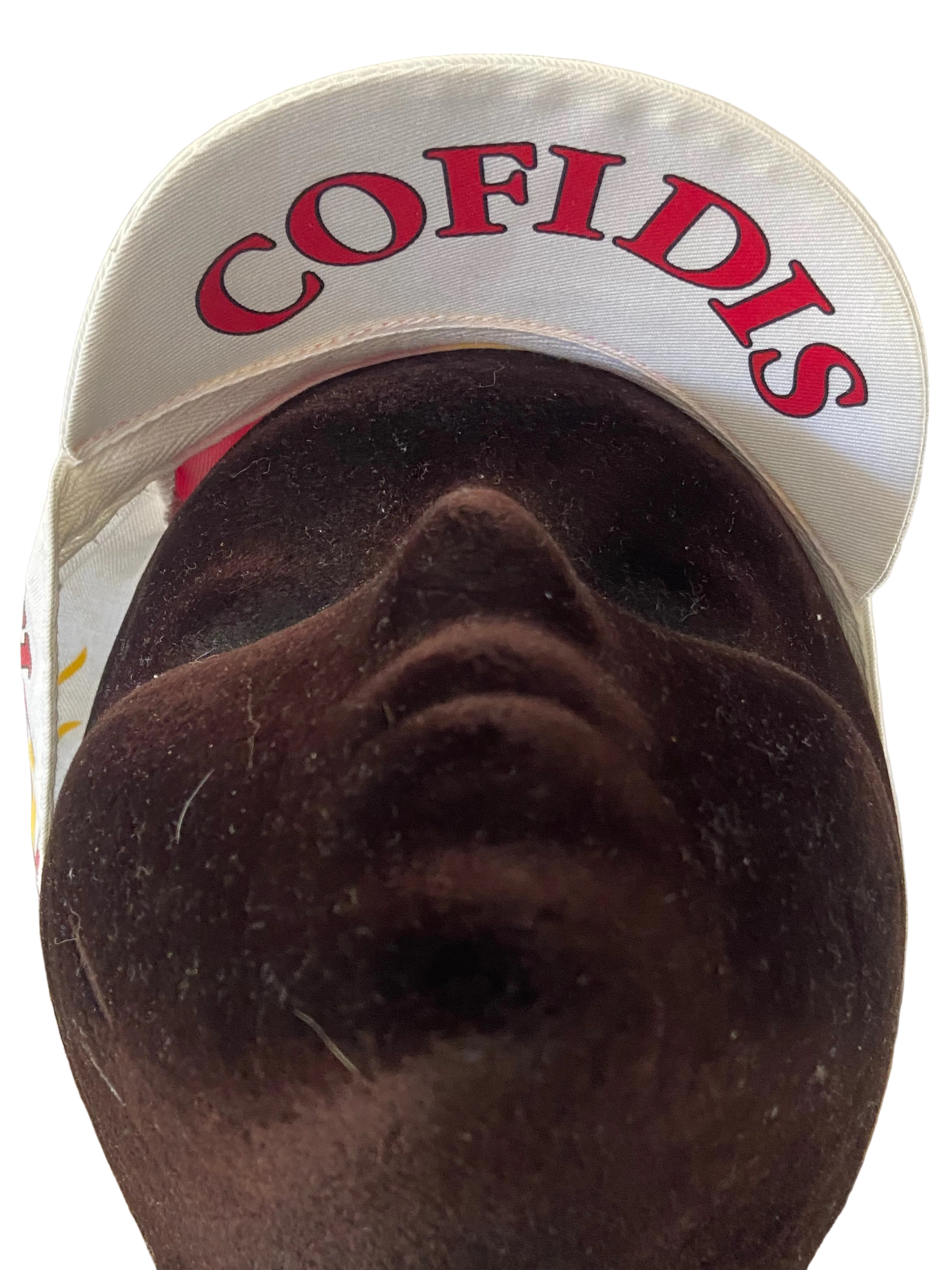 Casquette Officielle de vélo cyclisme -coureur pro équipe COFIDIS – Marque Nalini – année 1990-2000 COLLECTOR