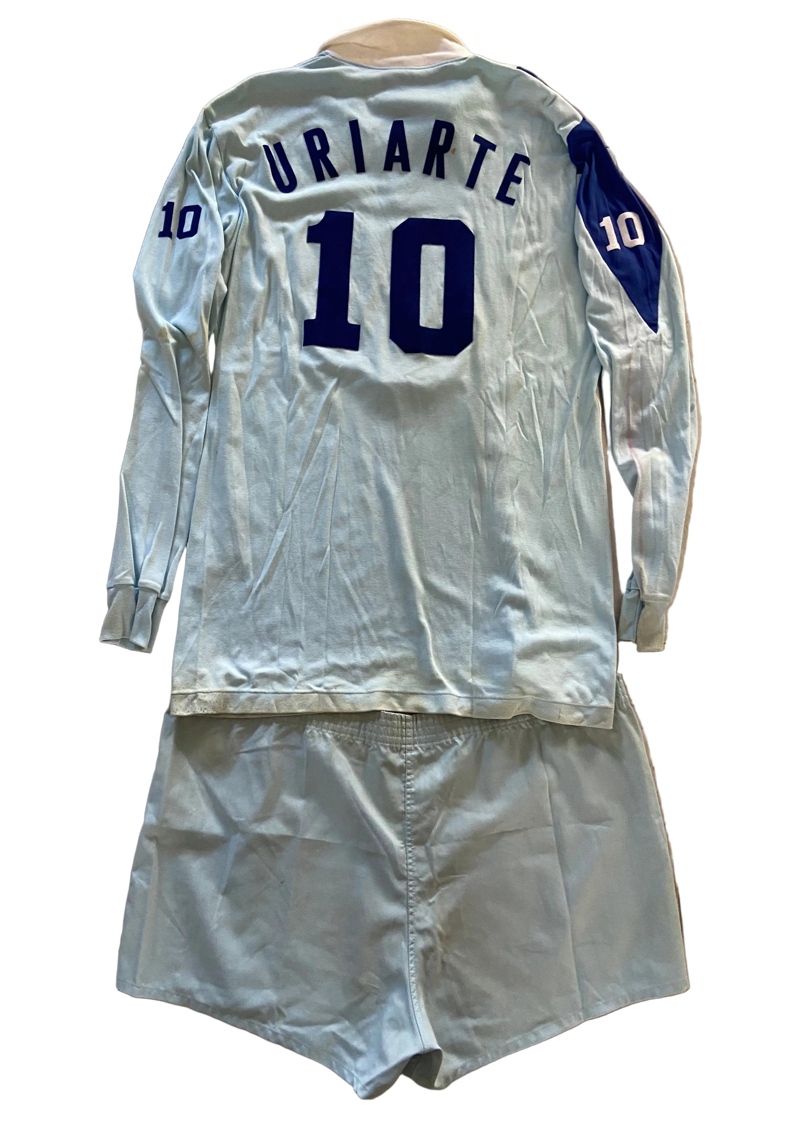 Maillot de Volley-Ball de l’Argentine (porté N.10 URIARTE) Championnat du Monde 1986
