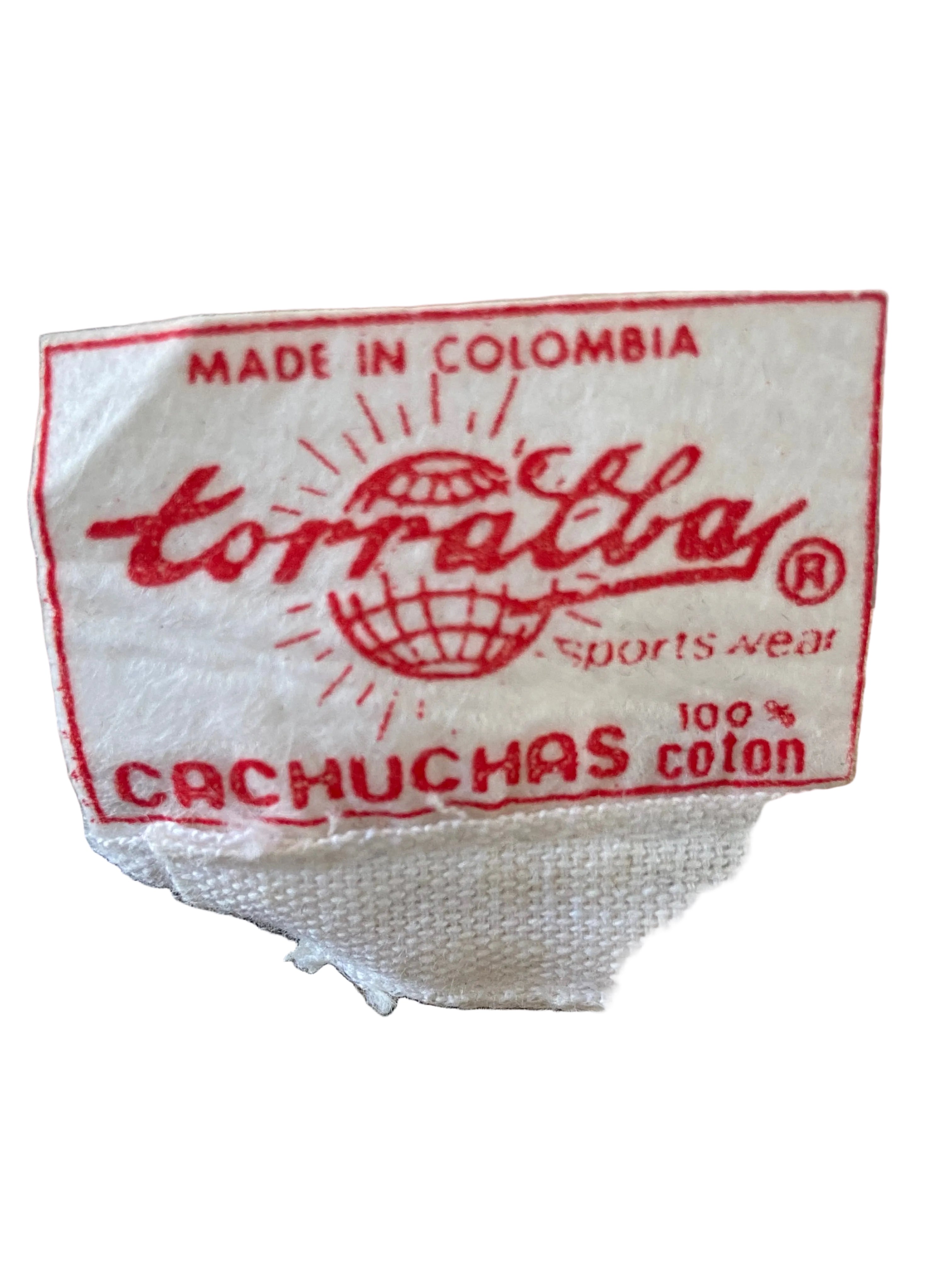 Casquette officielle de Vélo cyclisme de L’équipe Café de Colombia – Époque Luis HERRERA – Made in Colombia – Torralba – année 80 – COLLECTOR