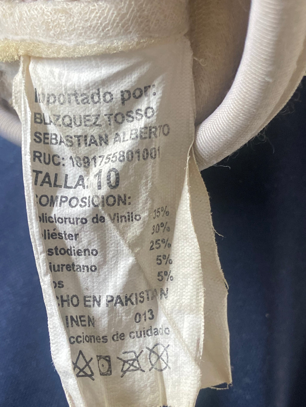 Paire de gants de gardien de but (portés Malek DJEMOUI) MONTPELLIER HSC