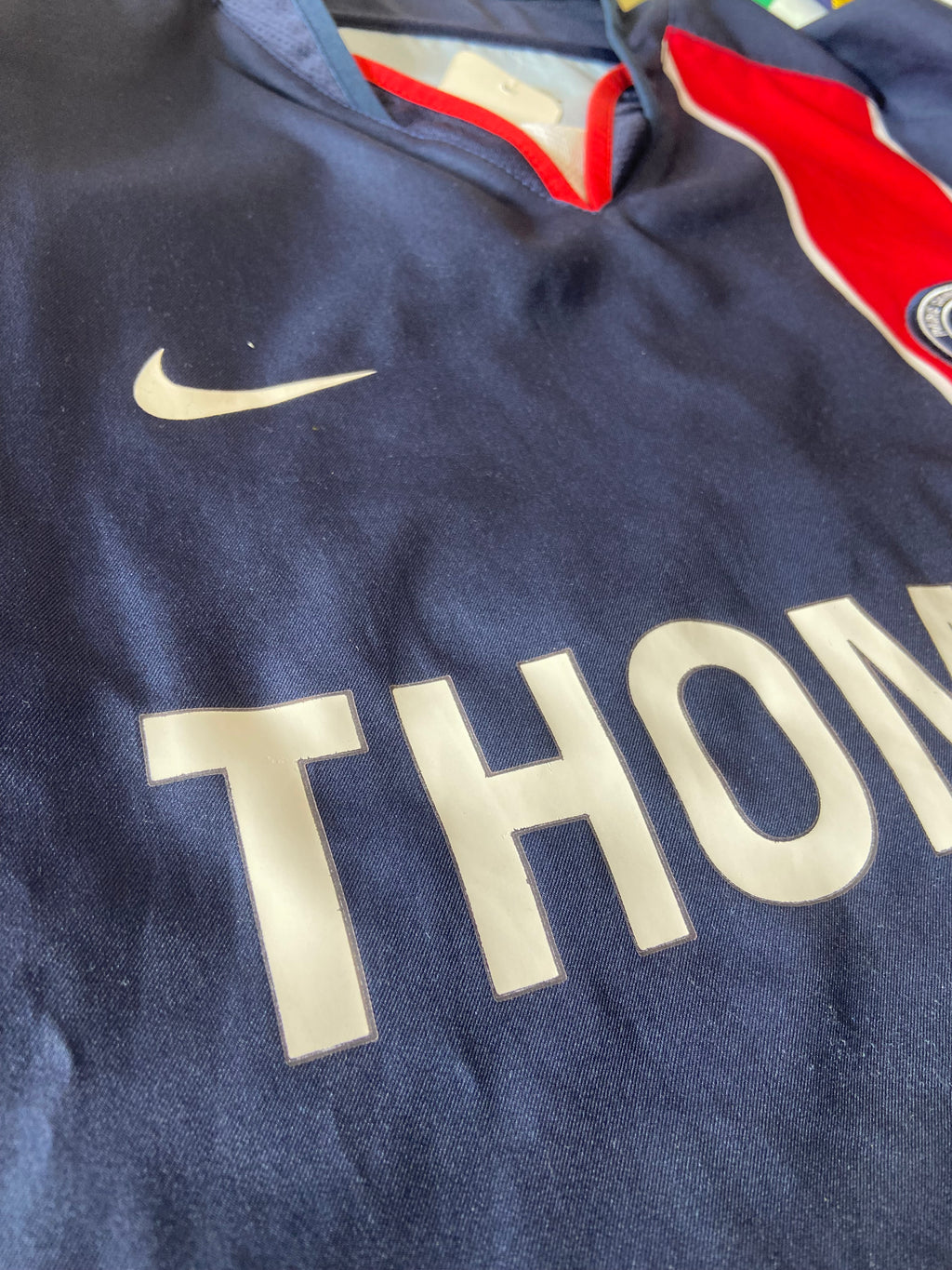Maillot de foot du PSG Paris-Saint -Germain saison 2002-03